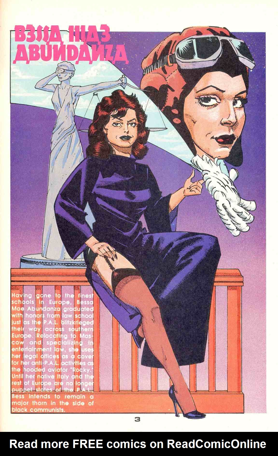 Read online Howard Chaykin's American Flagg comic -  Issue #5 - 28