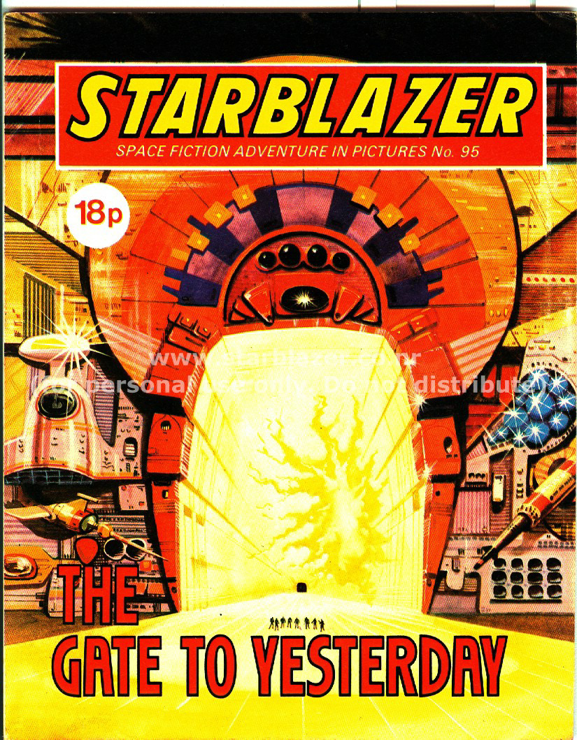 Read online Starblazer comic -  Issue #95 - 1