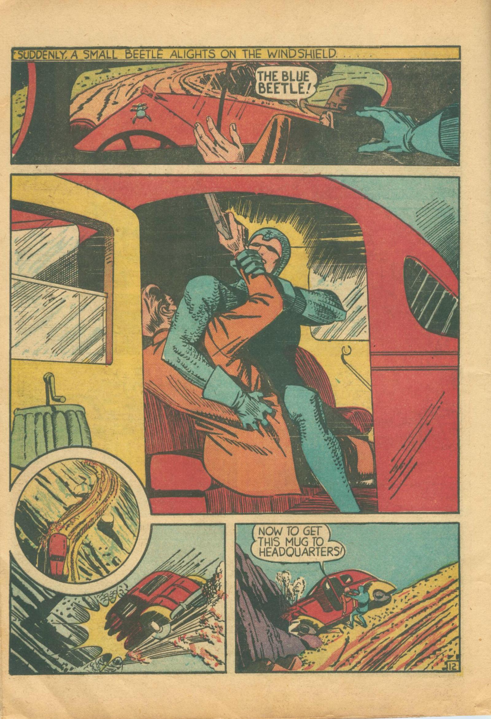 Read online The Blue Beetle comic -  Issue #1 - 14