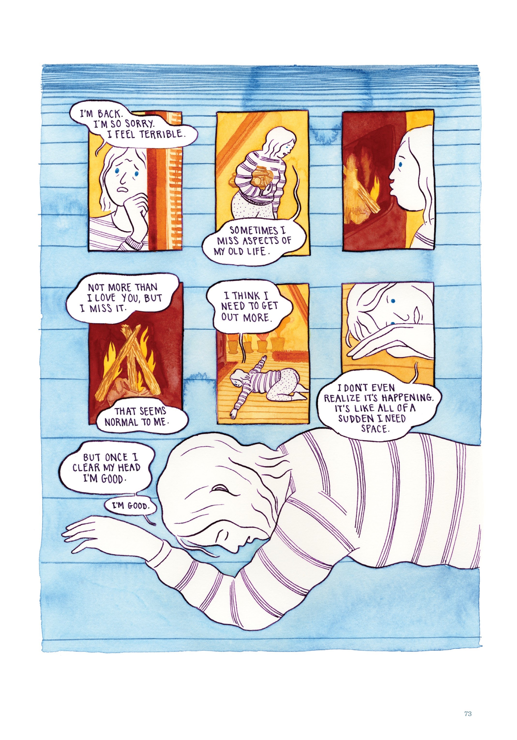 Read online Now: The New Comics Anthology comic -  Issue #5 - 74