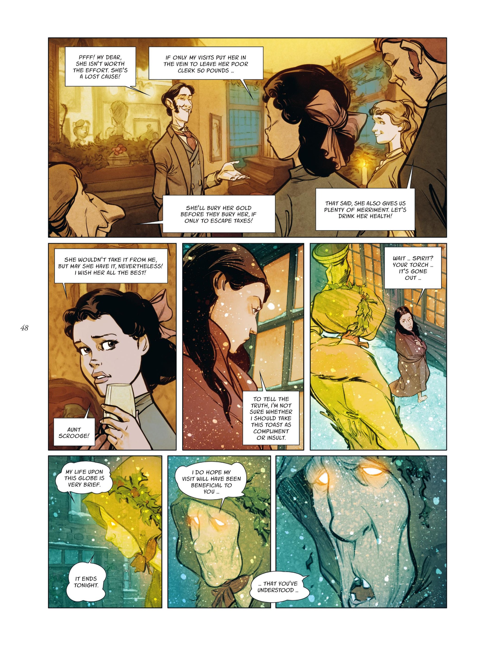 Read online A Christmas Carol: A Ghost Story comic -  Issue # Full - 49
