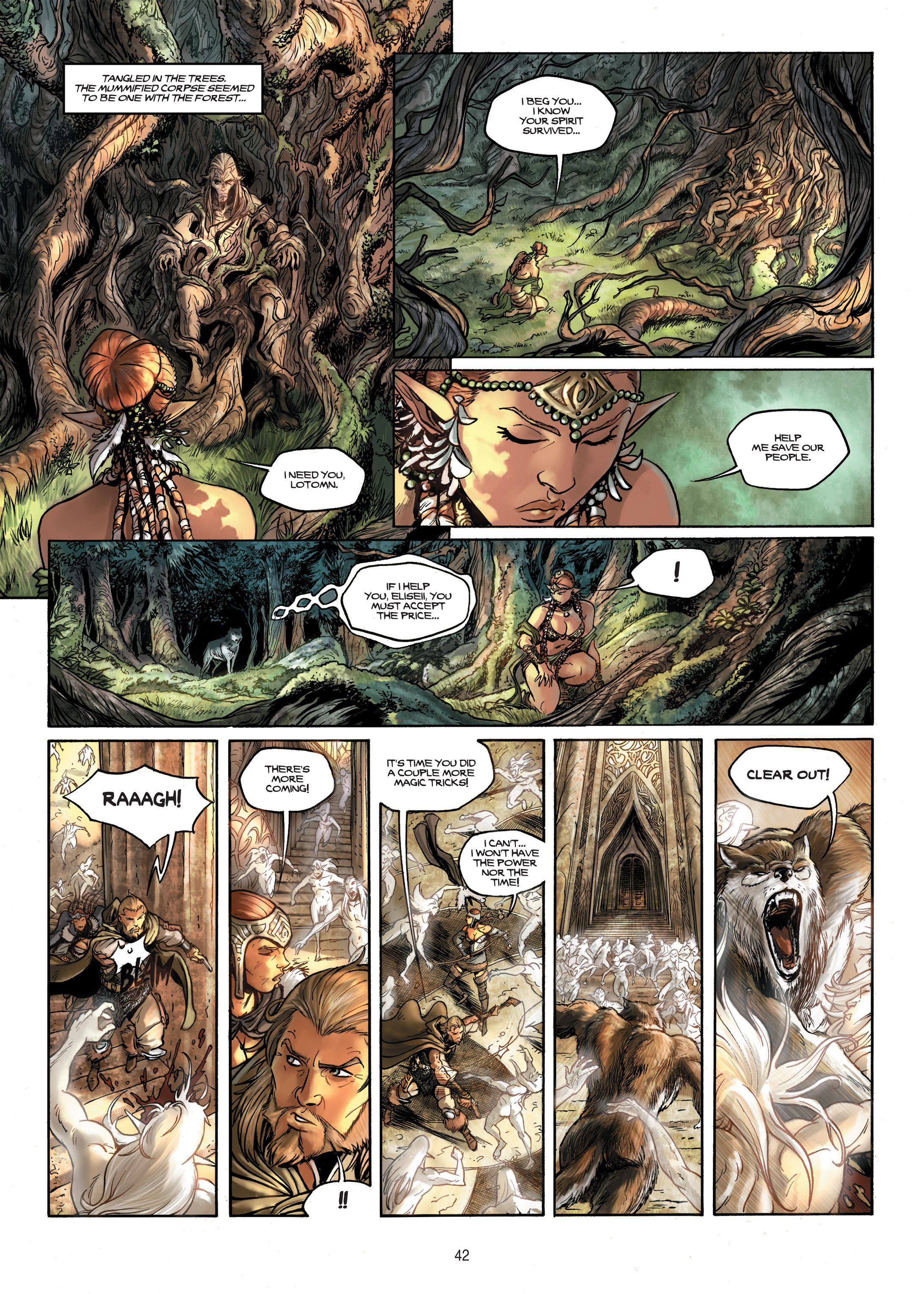 Read online Elves comic -  Issue #7 - 42