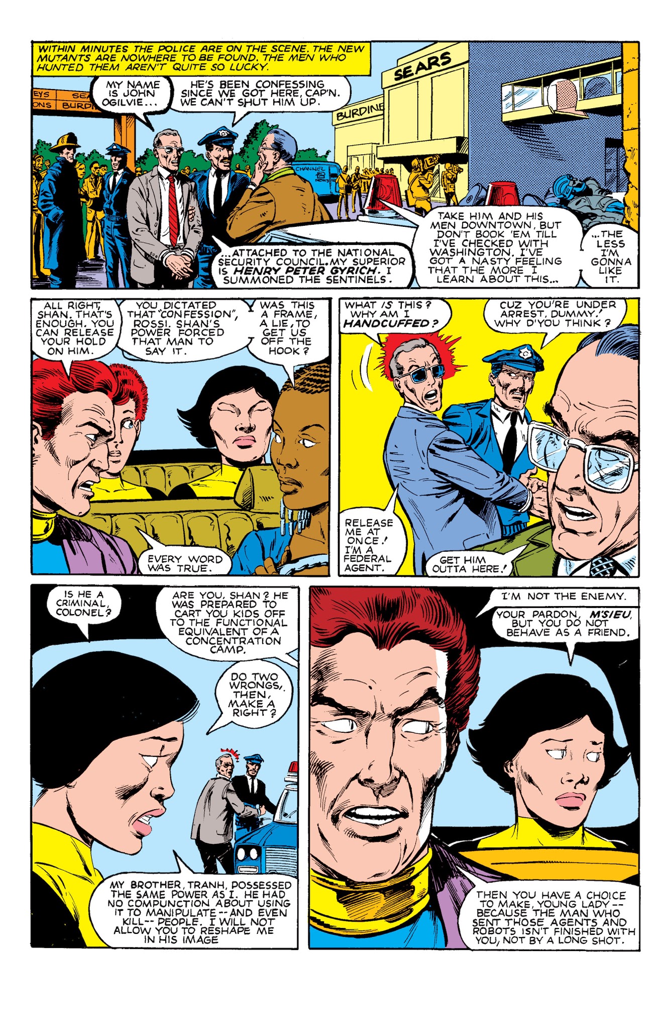Read online New Mutants Classic comic -  Issue # TPB 1 - 97