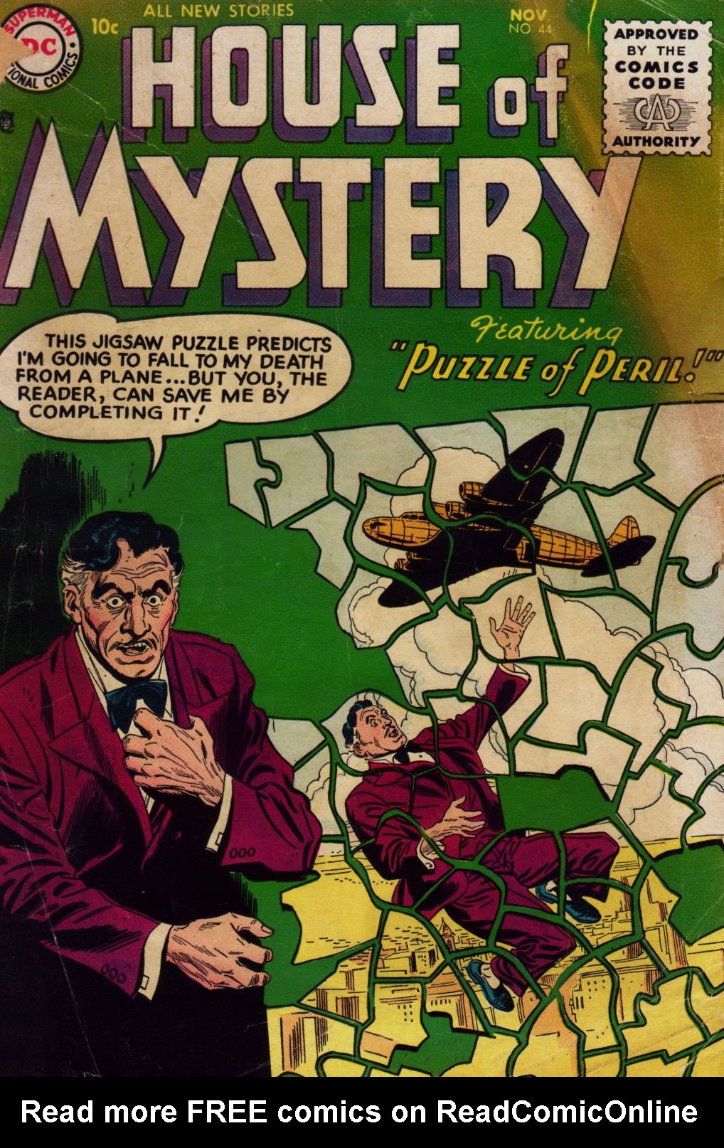 Read online House of Mystery (1951) comic -  Issue #44 - 1