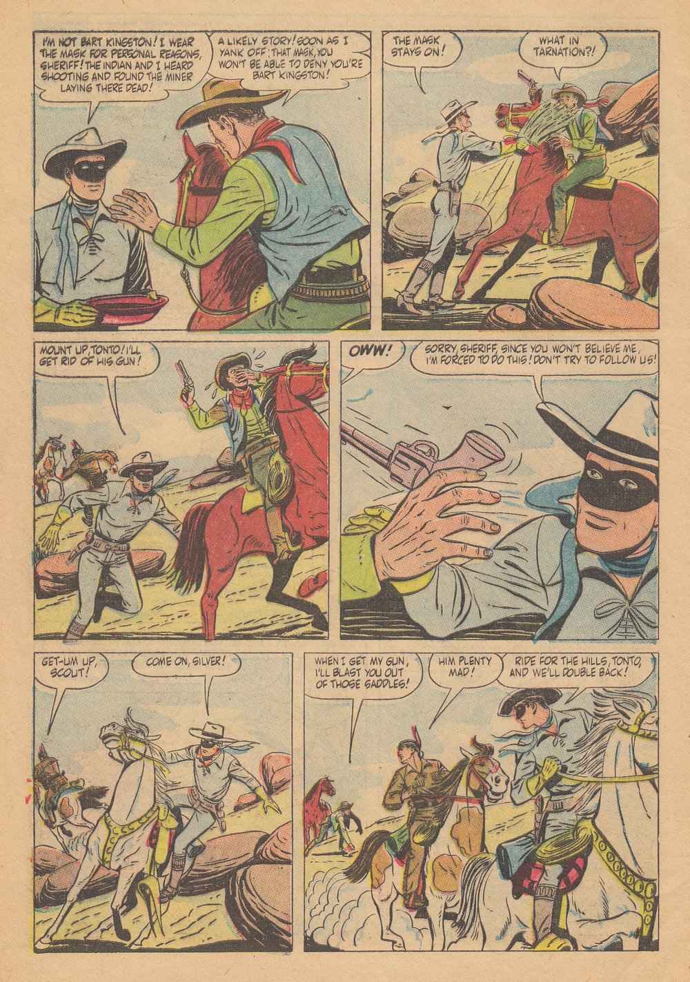 Read online The Lone Ranger (1948) comic -  Issue #41 - 4