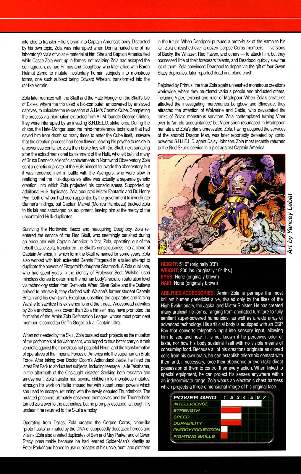 All-New Official Handbook of the Marvel Universe A to Z issue 12 - Page 64