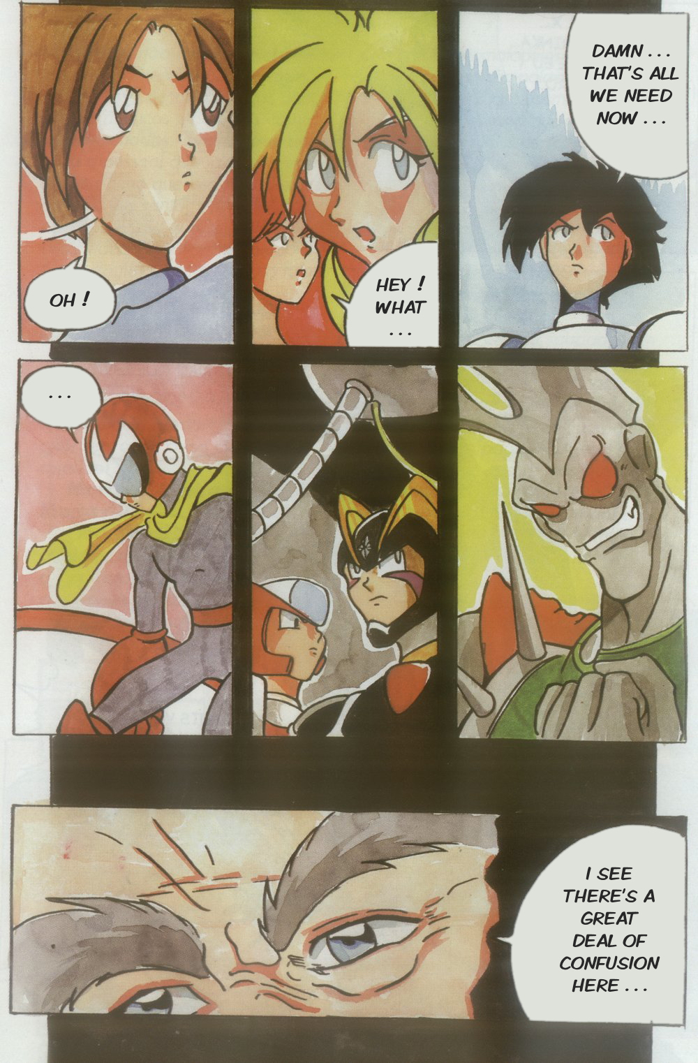 Read online Novas Aventuras de Megaman comic -  Issue #15 - 19