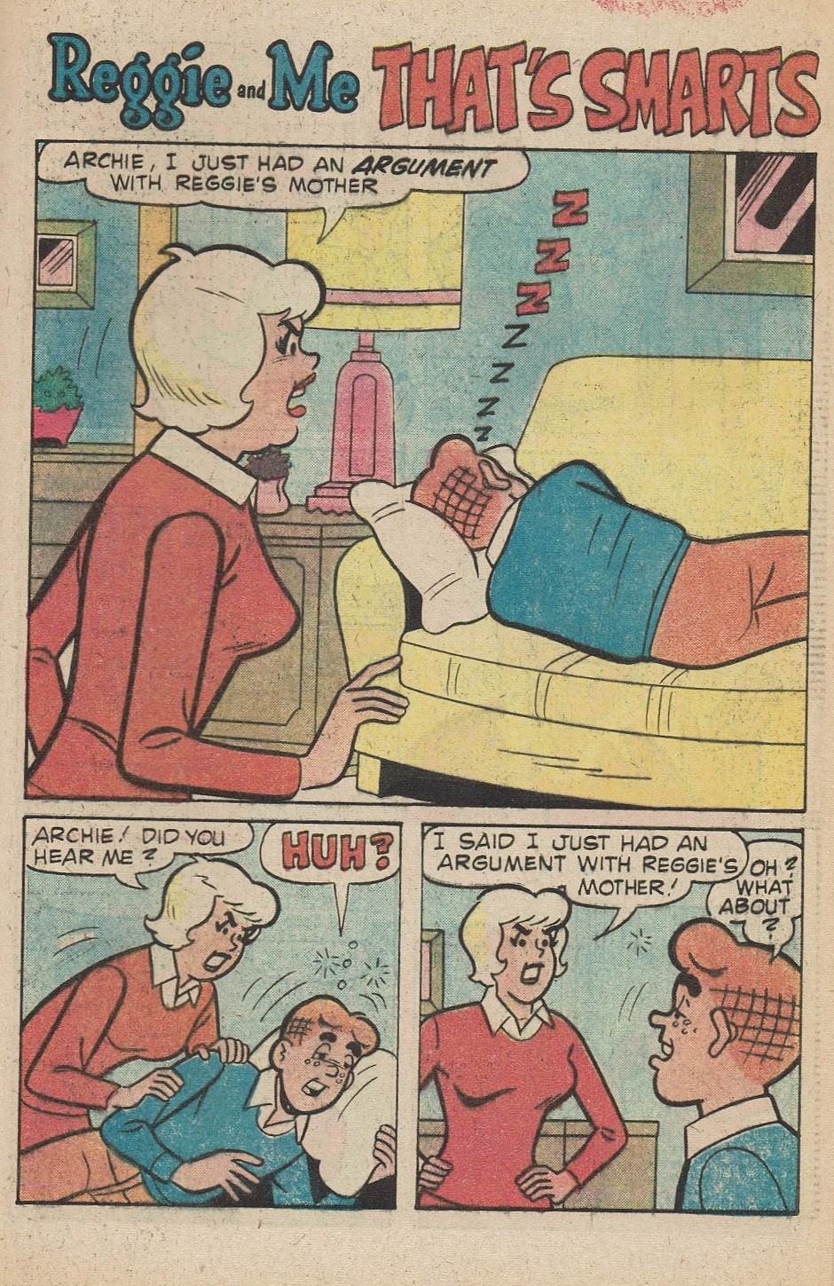 Read online Reggie and Me (1966) comic -  Issue #122 - 28