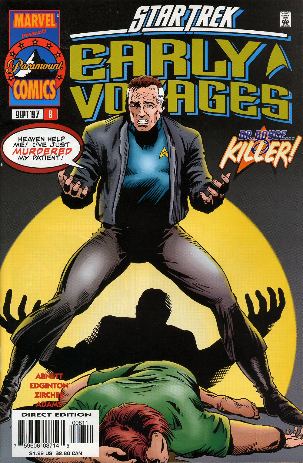 Read online Star Trek: Early Voyages comic -  Issue #8 - 1