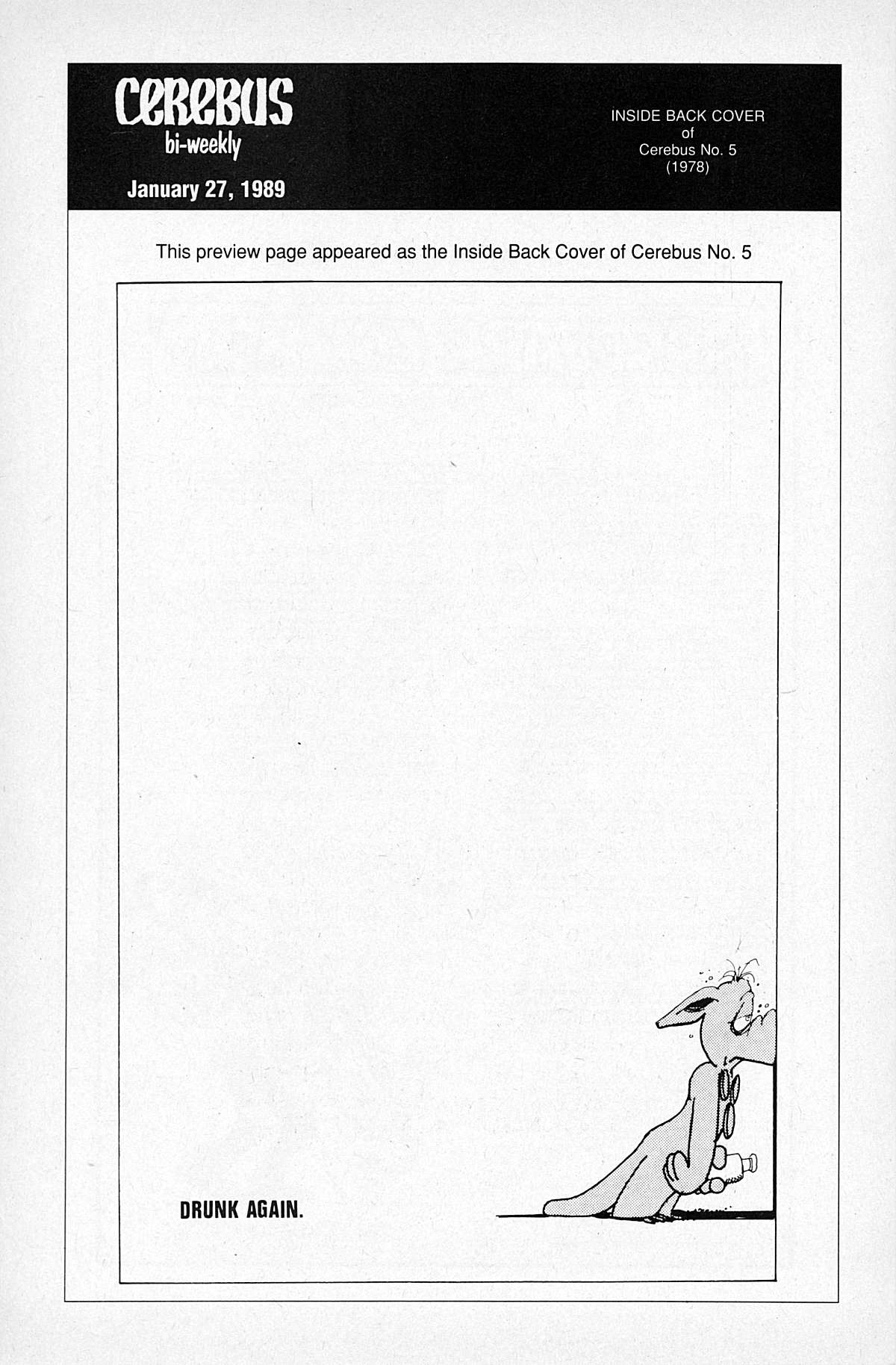 Read online Cerebus comic -  Issue #5 - 28