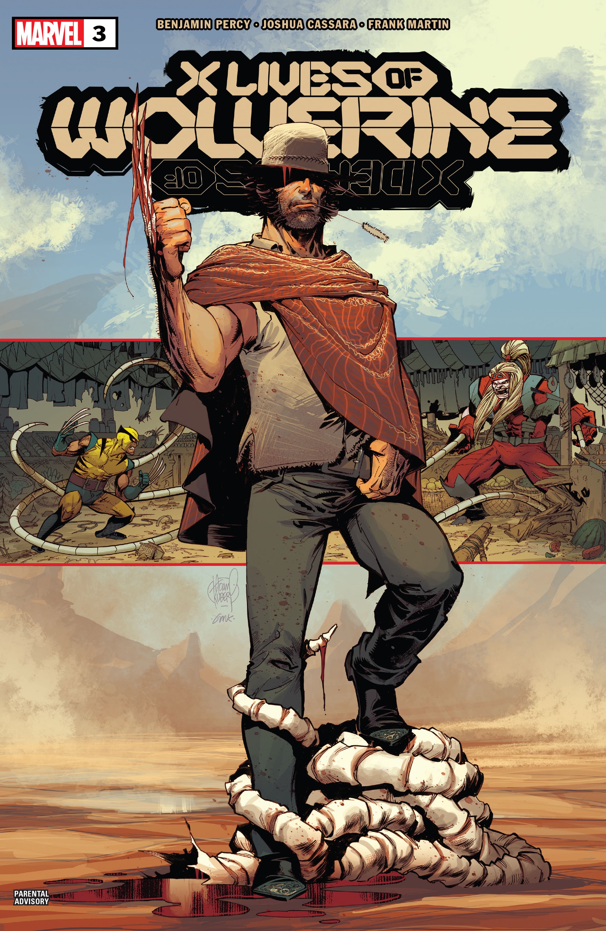 Read online X Lives Of Wolverine comic -  Issue #3 - 1