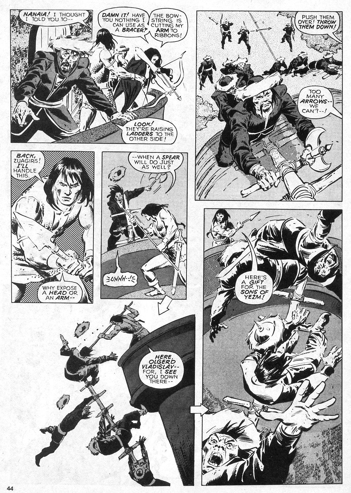 The Savage Sword Of Conan issue 32 - Page 44