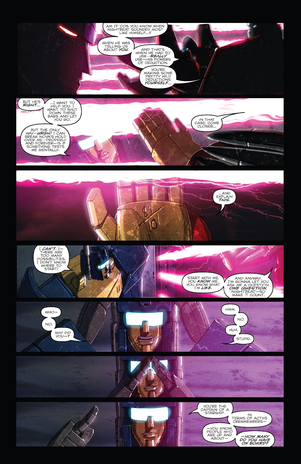 The Transformers: Dark Cybertron Finale issue Full - Page 18