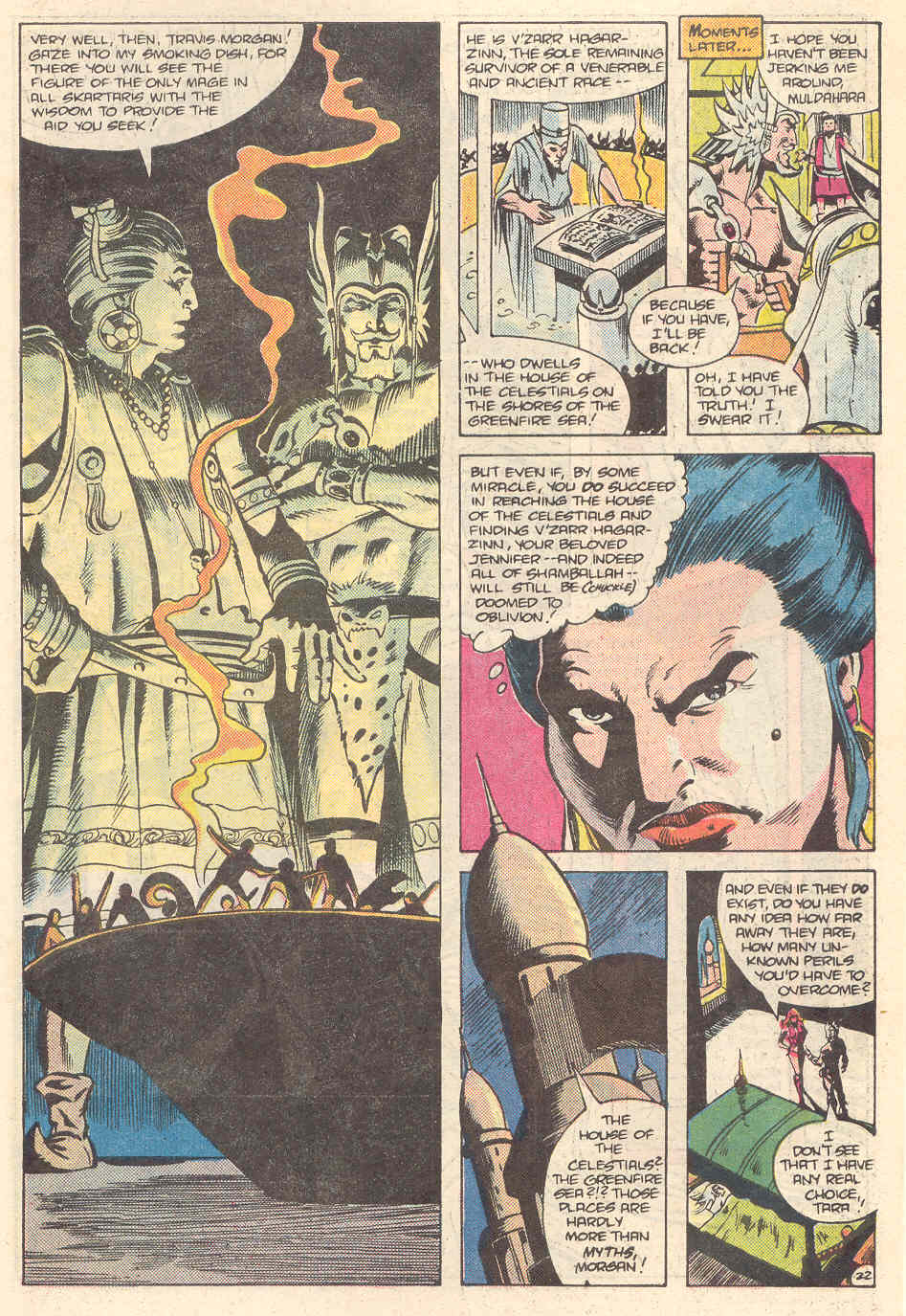 Read online Warlord (1976) comic -  Issue #101 - 22