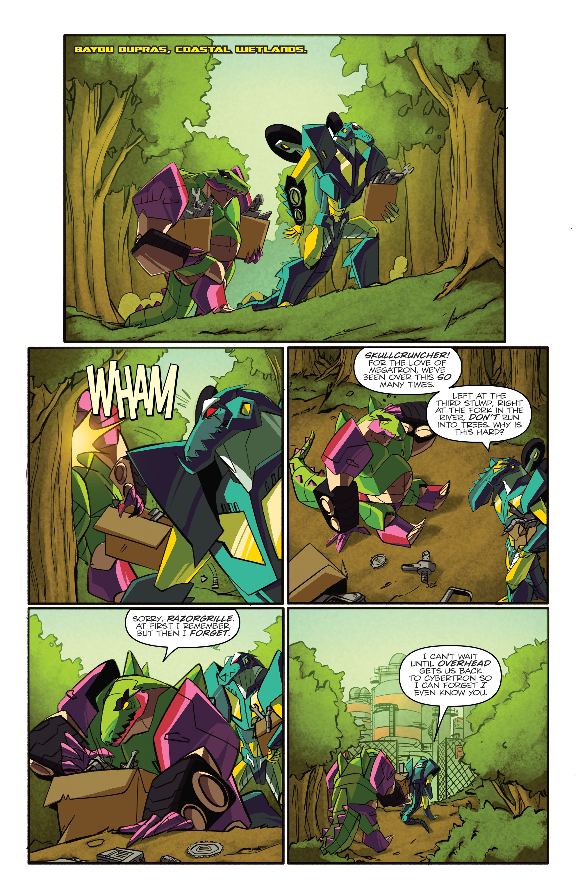 Read online Transformers: Robots In Disguise (2015) comic -  Issue #4 - 9