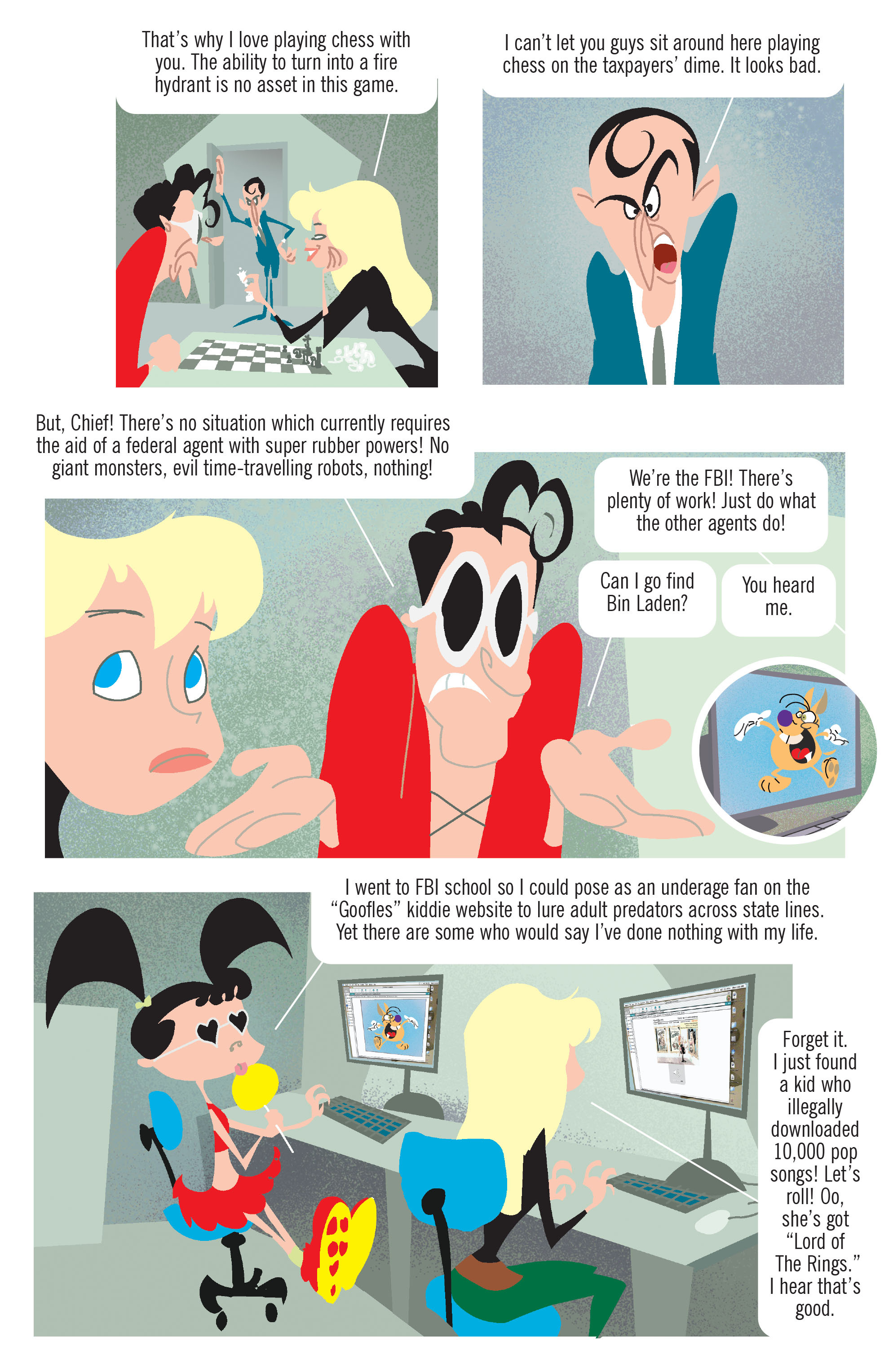 Read online Plastic Man (2004) comic -  Issue #13 - 3