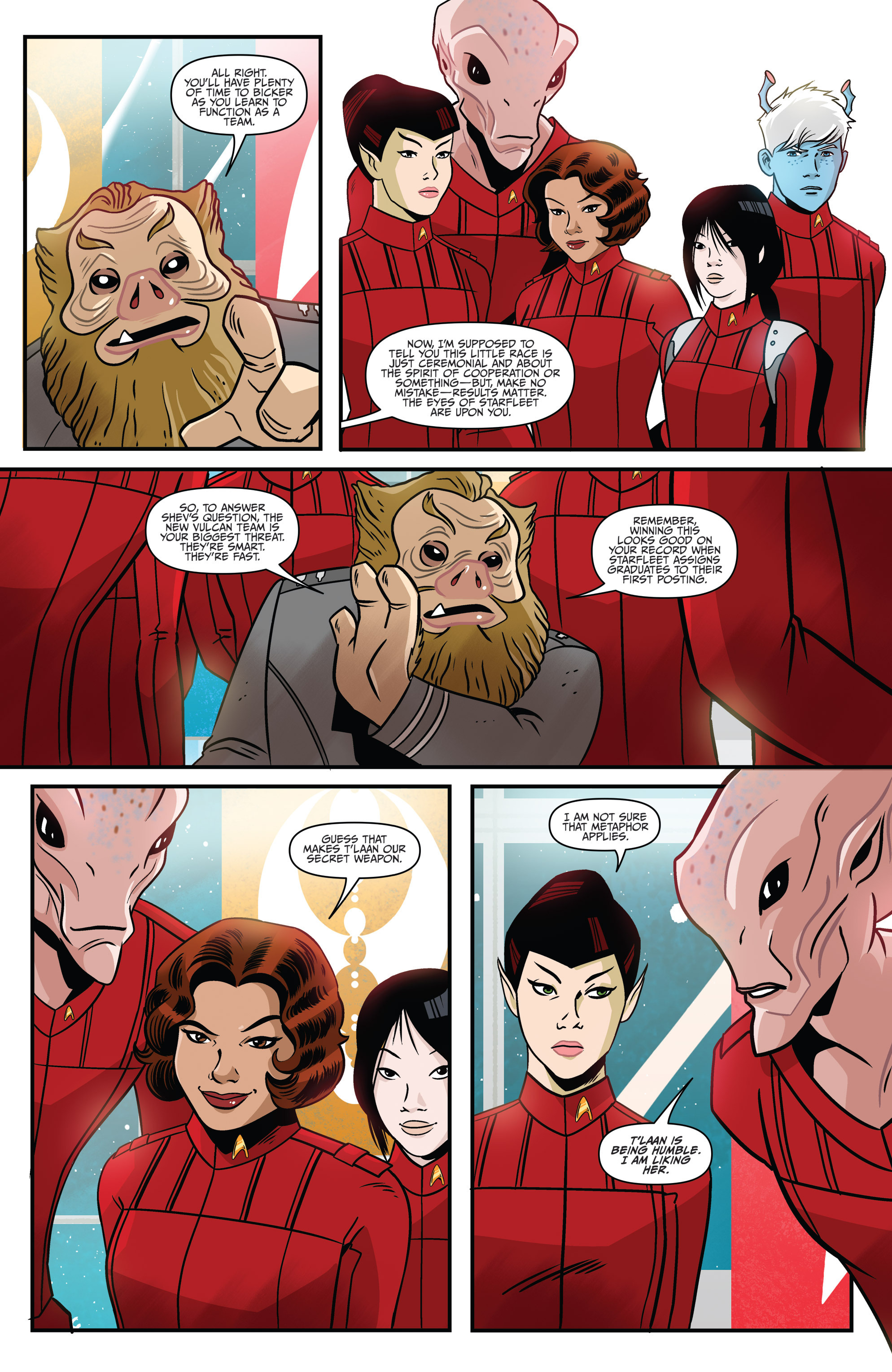 Read online Star Trek: Starfleet Academy (2015) comic -  Issue #1 - 19