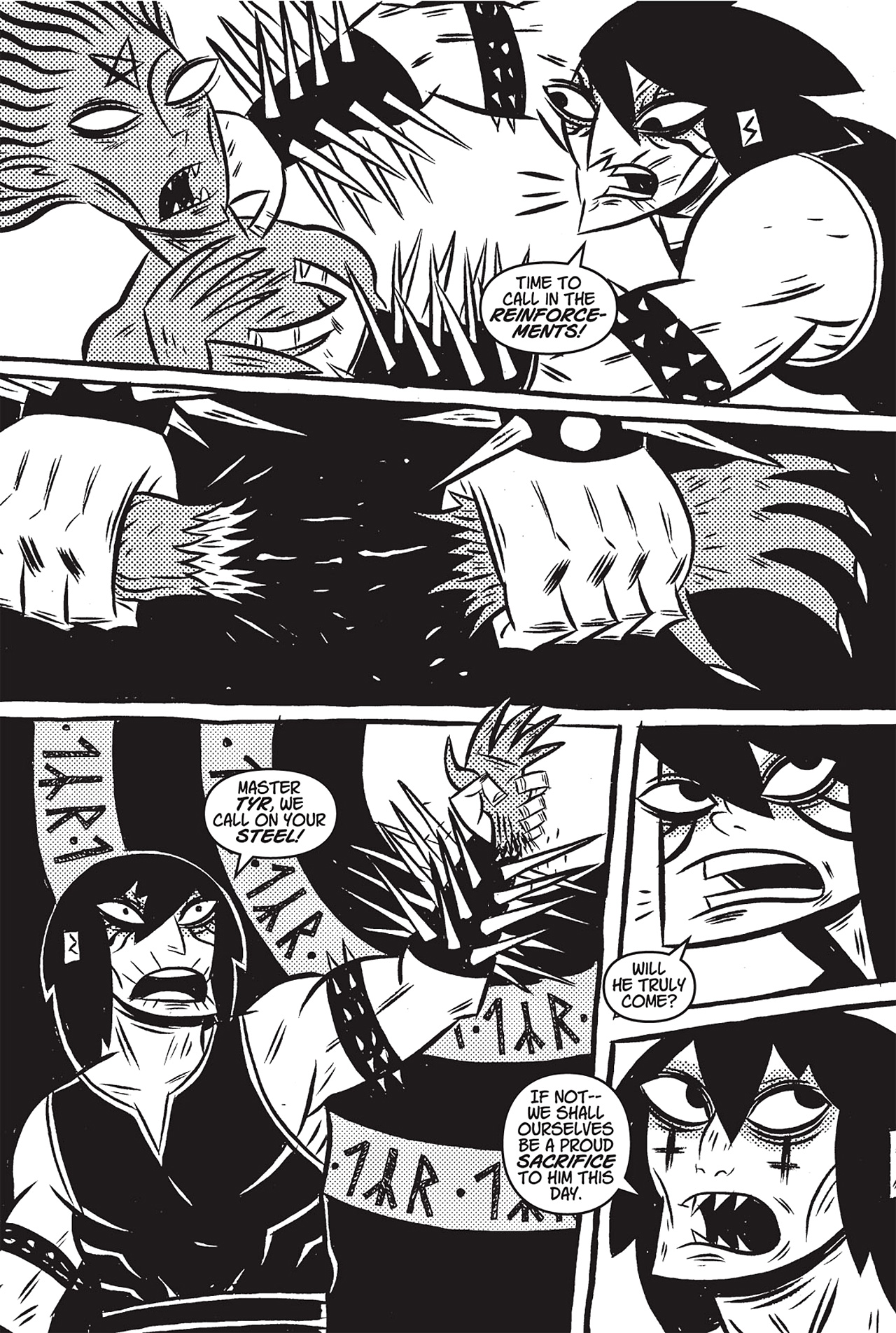 Read online Black Metal comic -  Issue #1 - 120