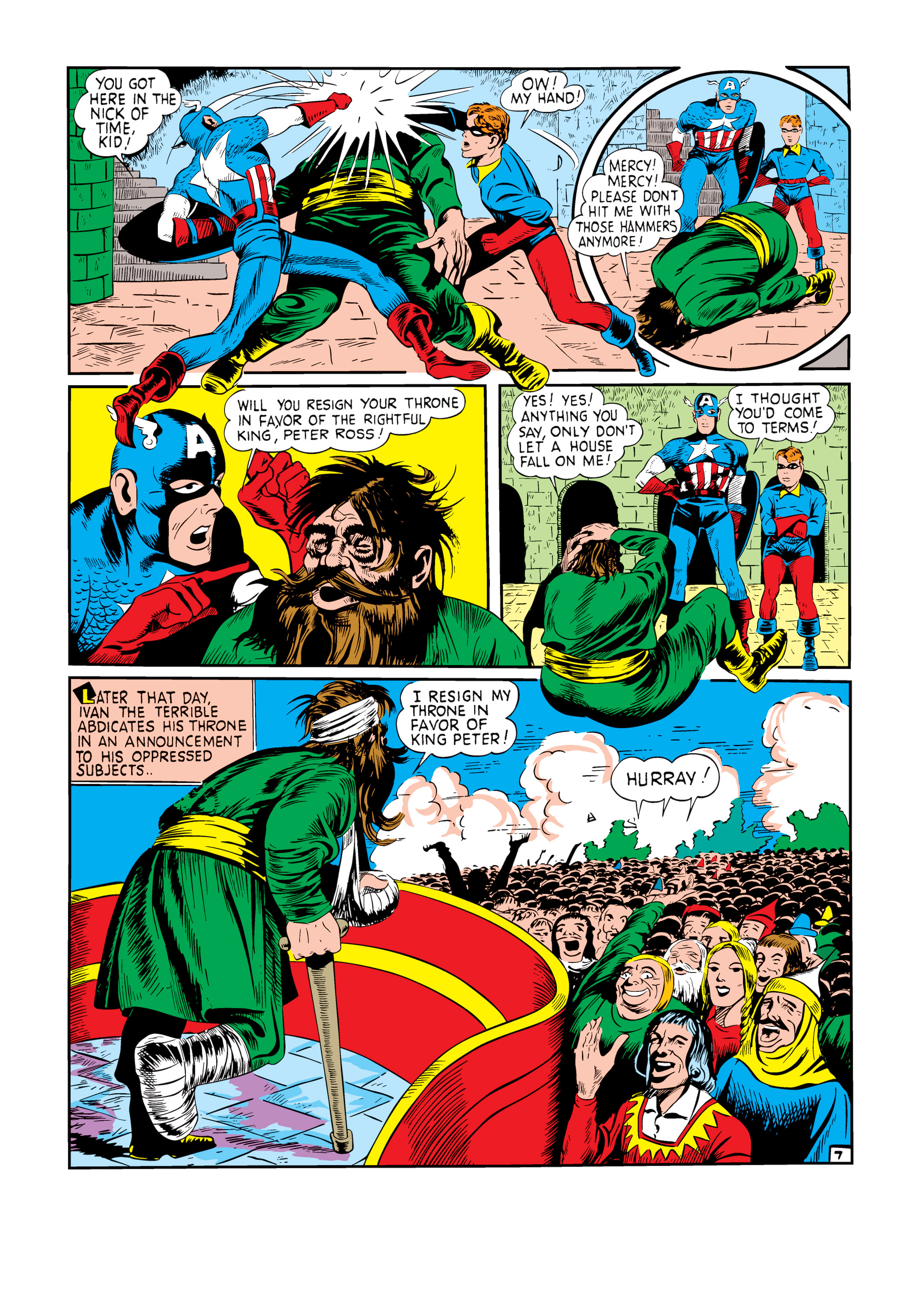 Read online Marvel Masterworks: Golden Age Captain America comic -  Issue # TPB 1 (Part 3) - 32
