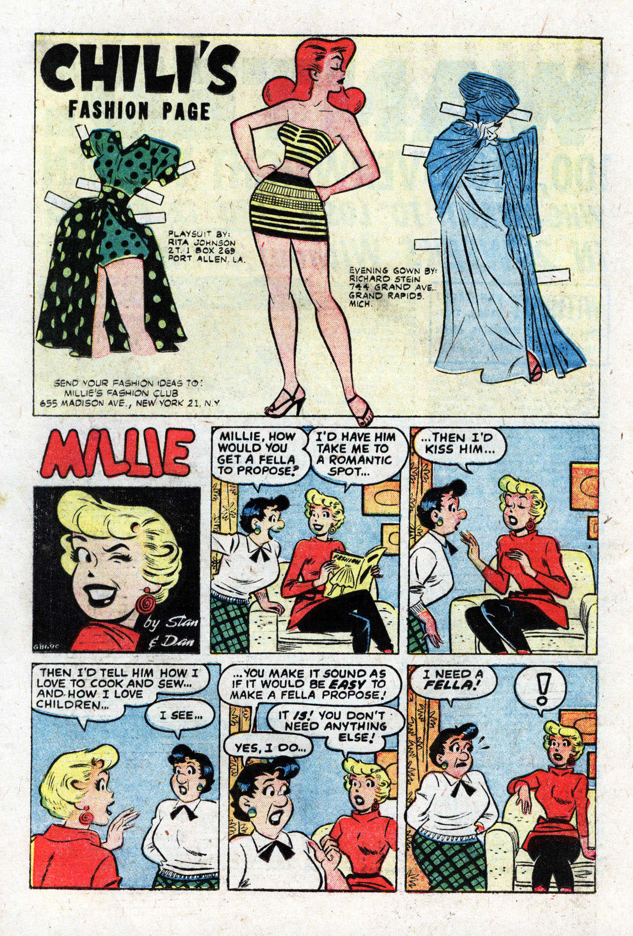 Read online Millie the Model comic -  Issue #65 - 18