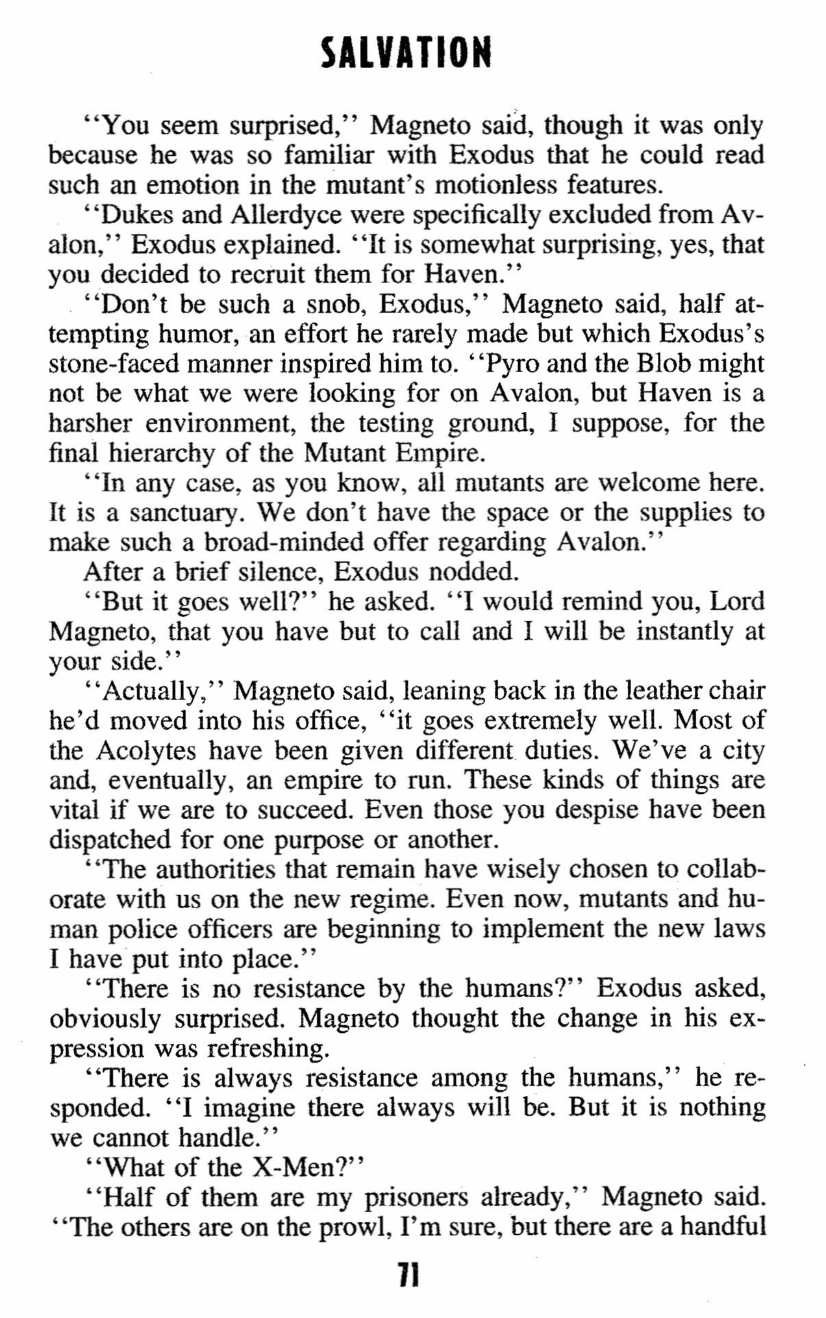 Read online X-Men: Mutant Empire comic -  Issue # TPB 3 (Part 1) - 70