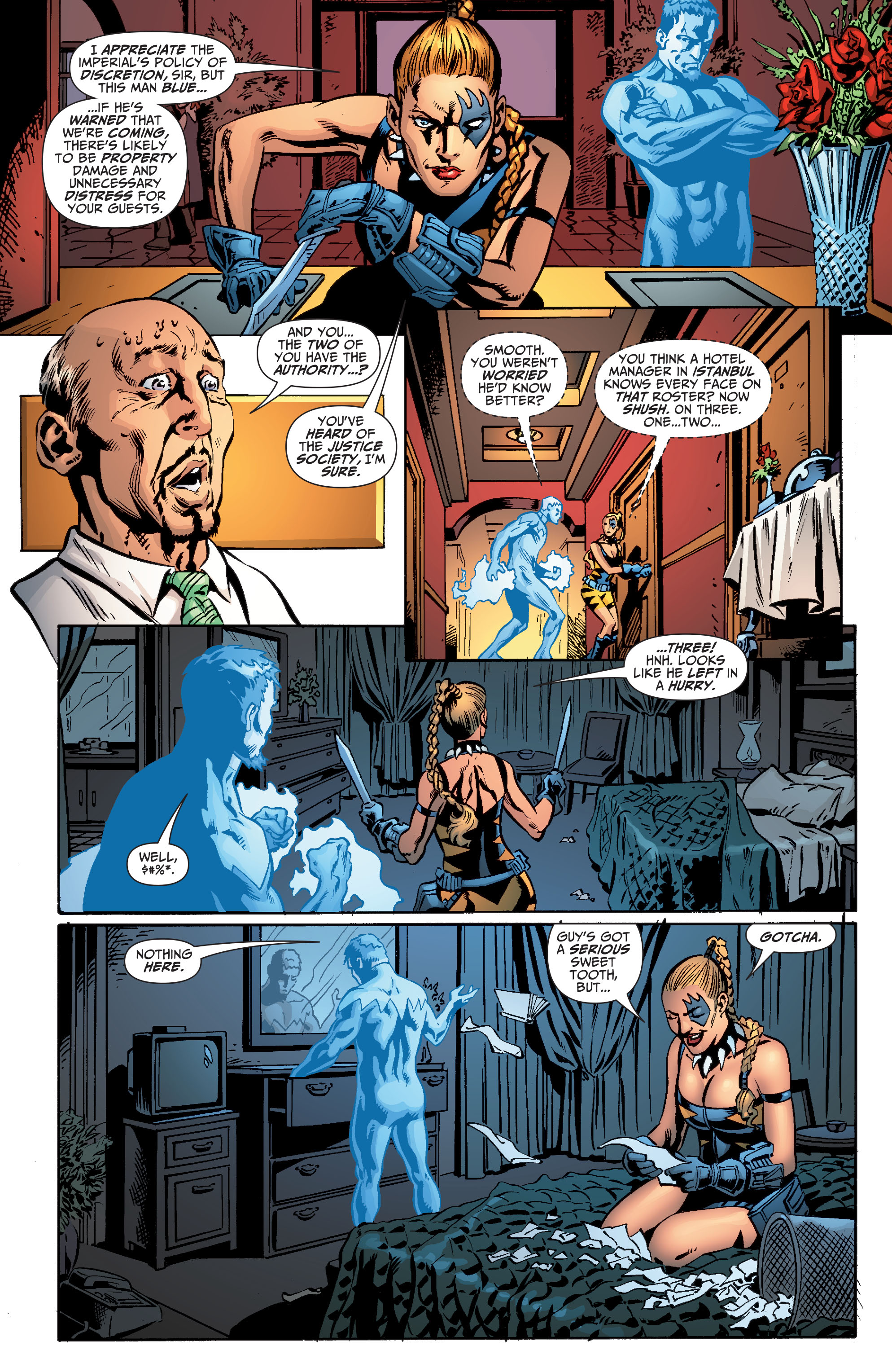 Read online JSA All-Stars (2010) comic -  Issue #3 - 22