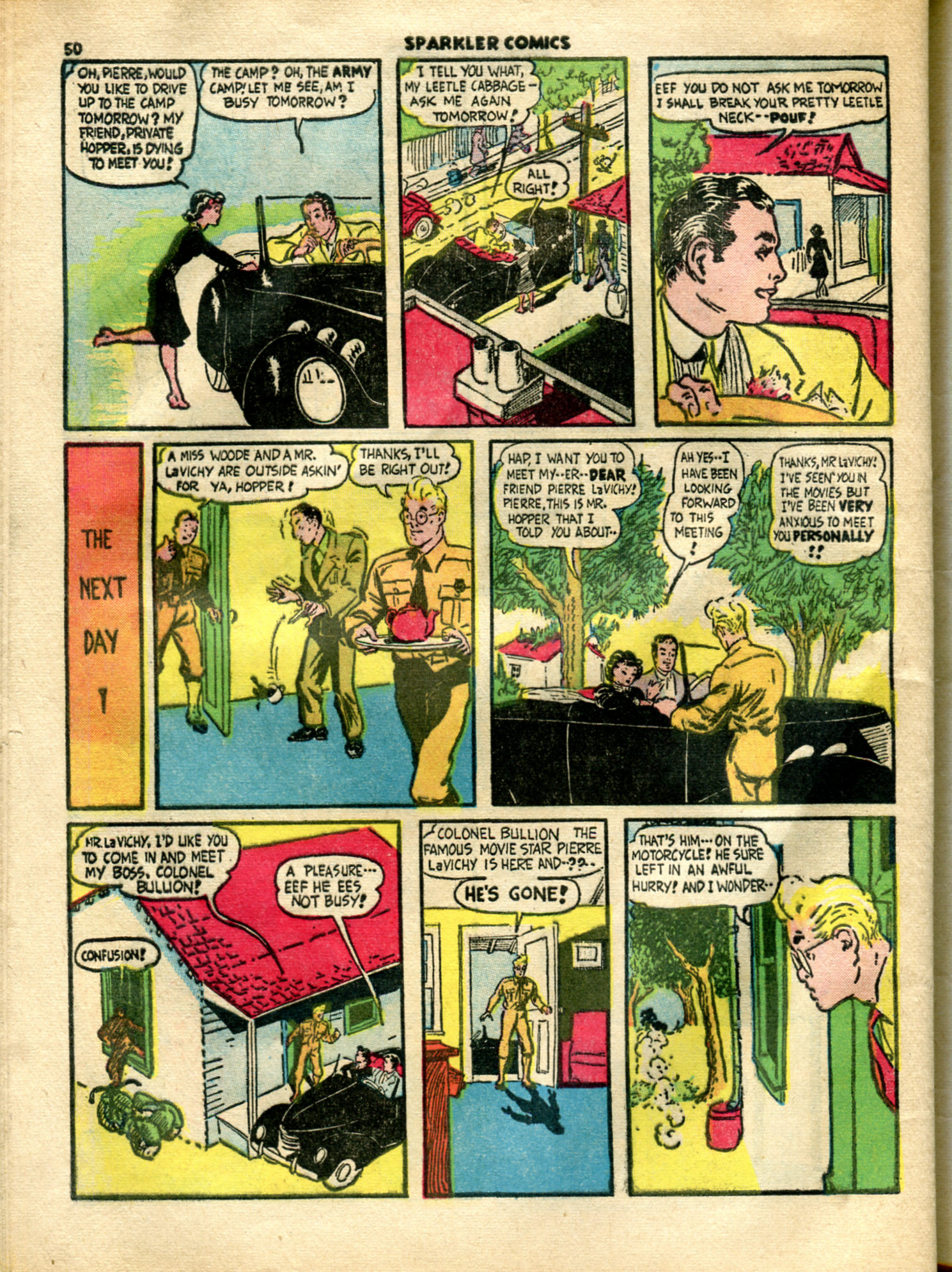 Read online Sparkler Comics comic -  Issue #13 - 52