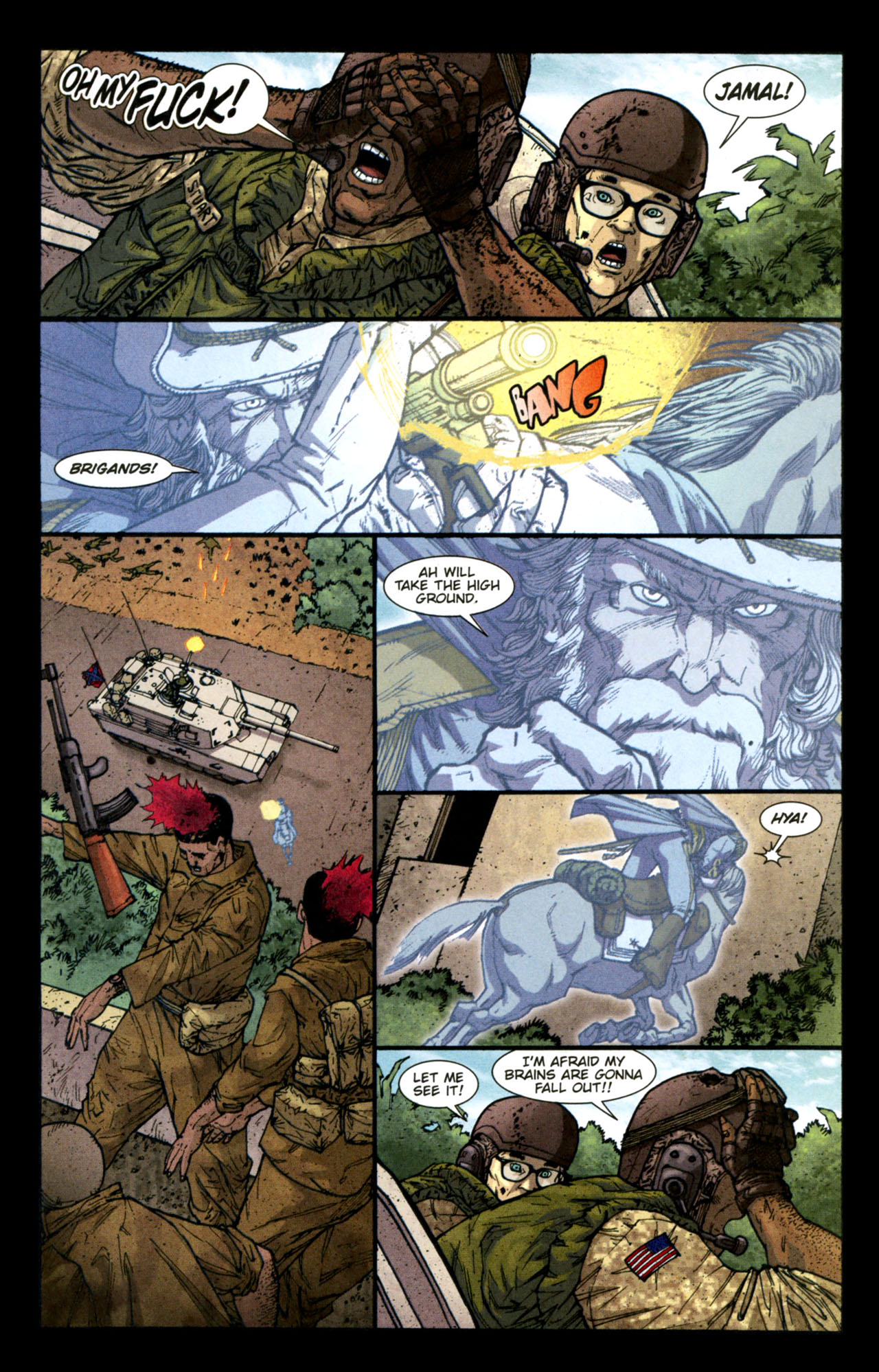 Read online The Haunted Tank comic -  Issue #4 - 15