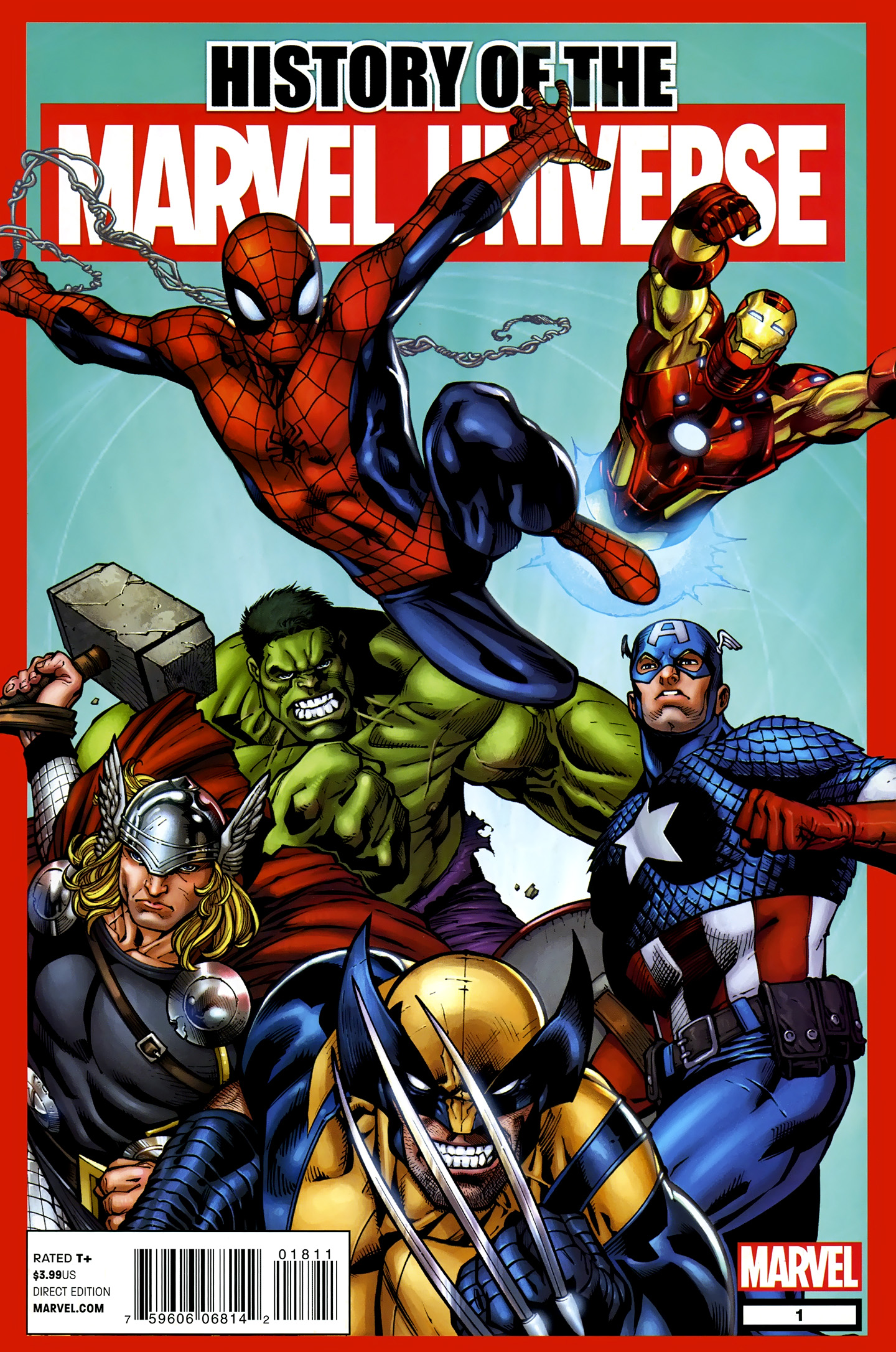 Read online History of the Marvel Universe (2012) comic -  Issue # Full - 1