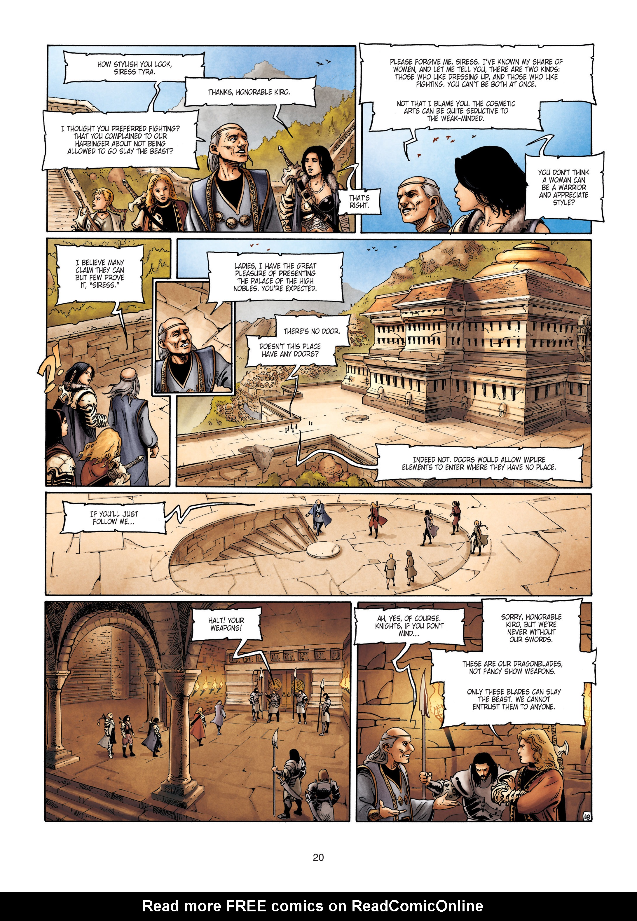 Read online Chronicles of the Dragon Knights comic -  Issue #7 - 20