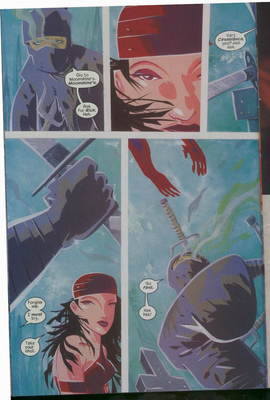 Read online Elektra: Glimpse & Echo comic -  Issue #1 - 10