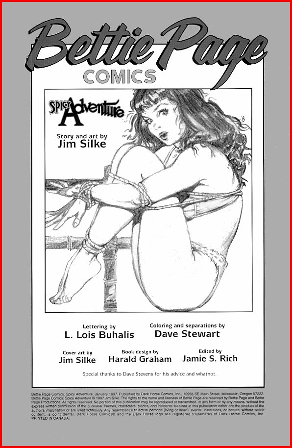 Read online Bettie Page Comics: Spicy Adventure comic -  Issue # Full - 1