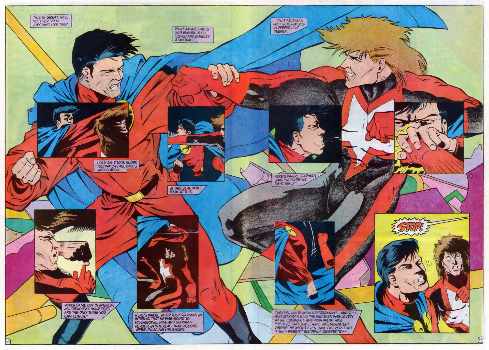 Read online Starman (1988) comic -  Issue #35 - 17