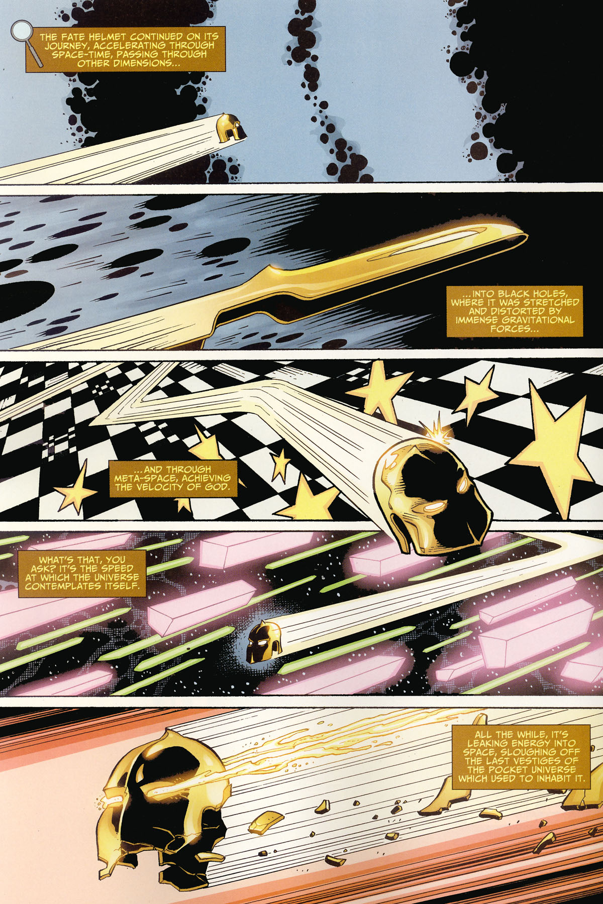 Read online The Helmet of Fate: Detective Chimp comic -  Issue # Full - 9