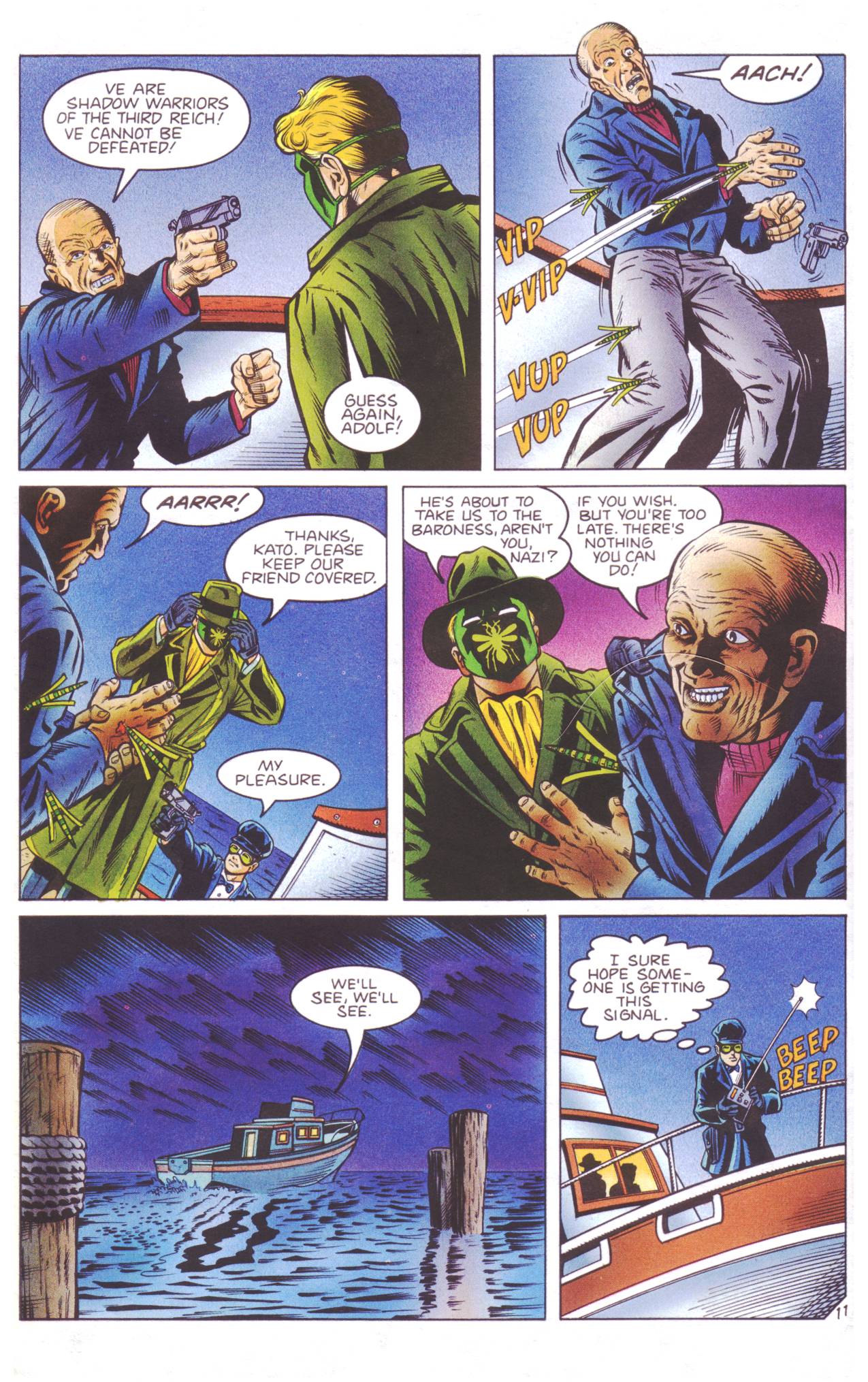 Read online Sting of The Green Hornet comic -  Issue #4 - 12