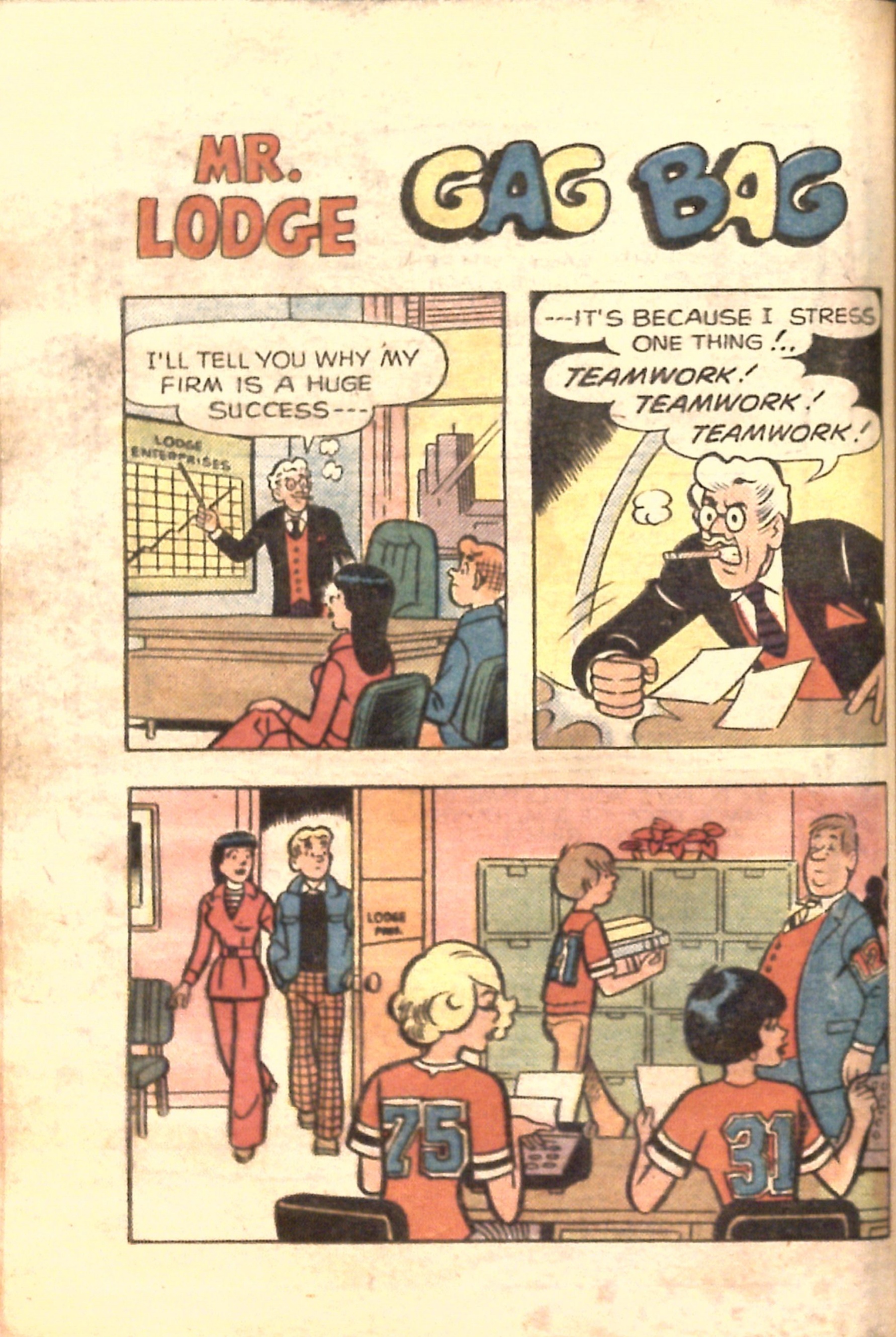 Read online Archie...Archie Andrews, Where Are You? Digest Magazine comic -  Issue #16 - 64