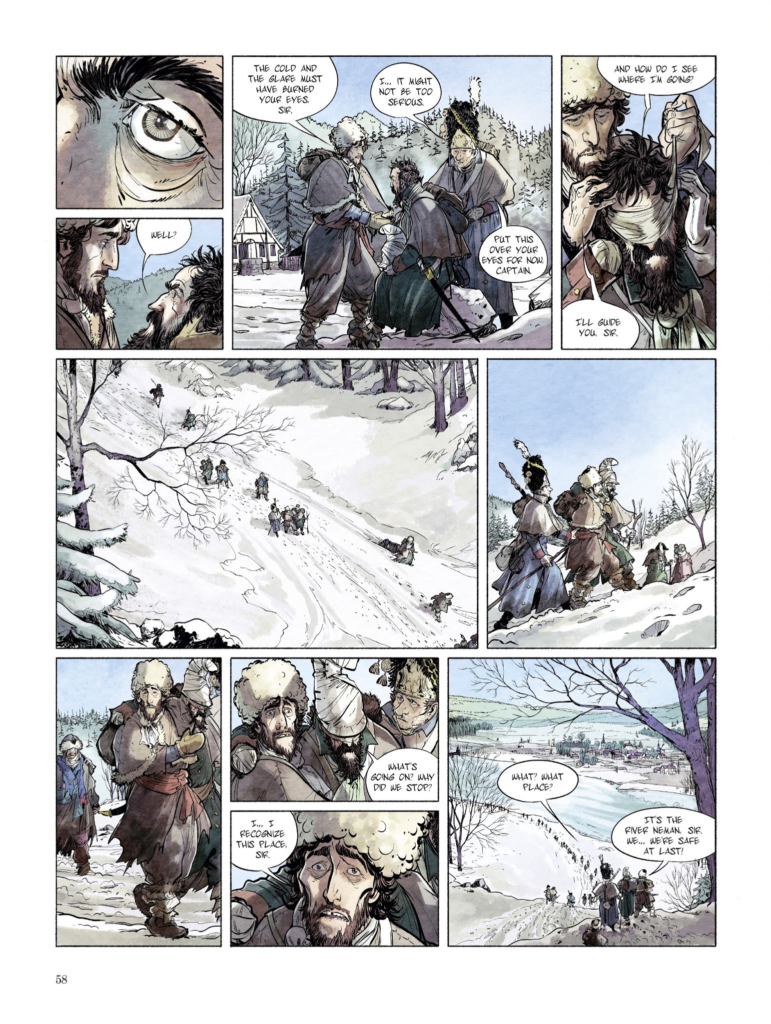Read online Berezina comic -  Issue #3 - 60