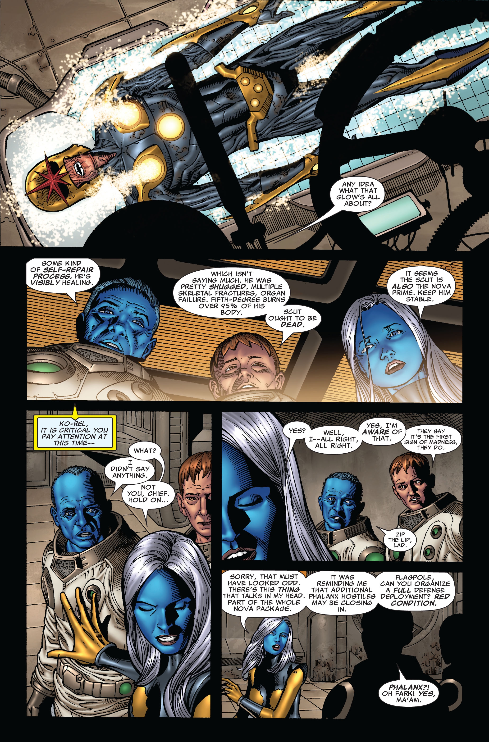 Read online Nova (2007) comic -  Issue # _TPB 1 (Part 2) - 6