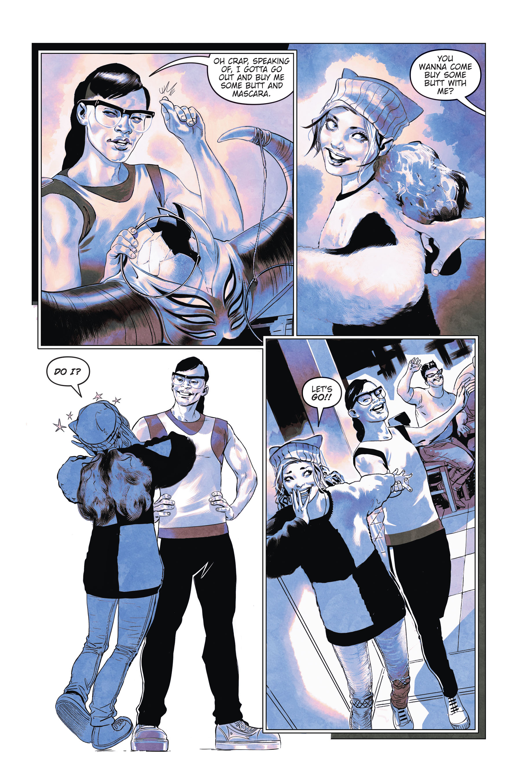 Read online Harley Quinn: Breaking Glass comic -  Issue # TPB (Part 1) - 99