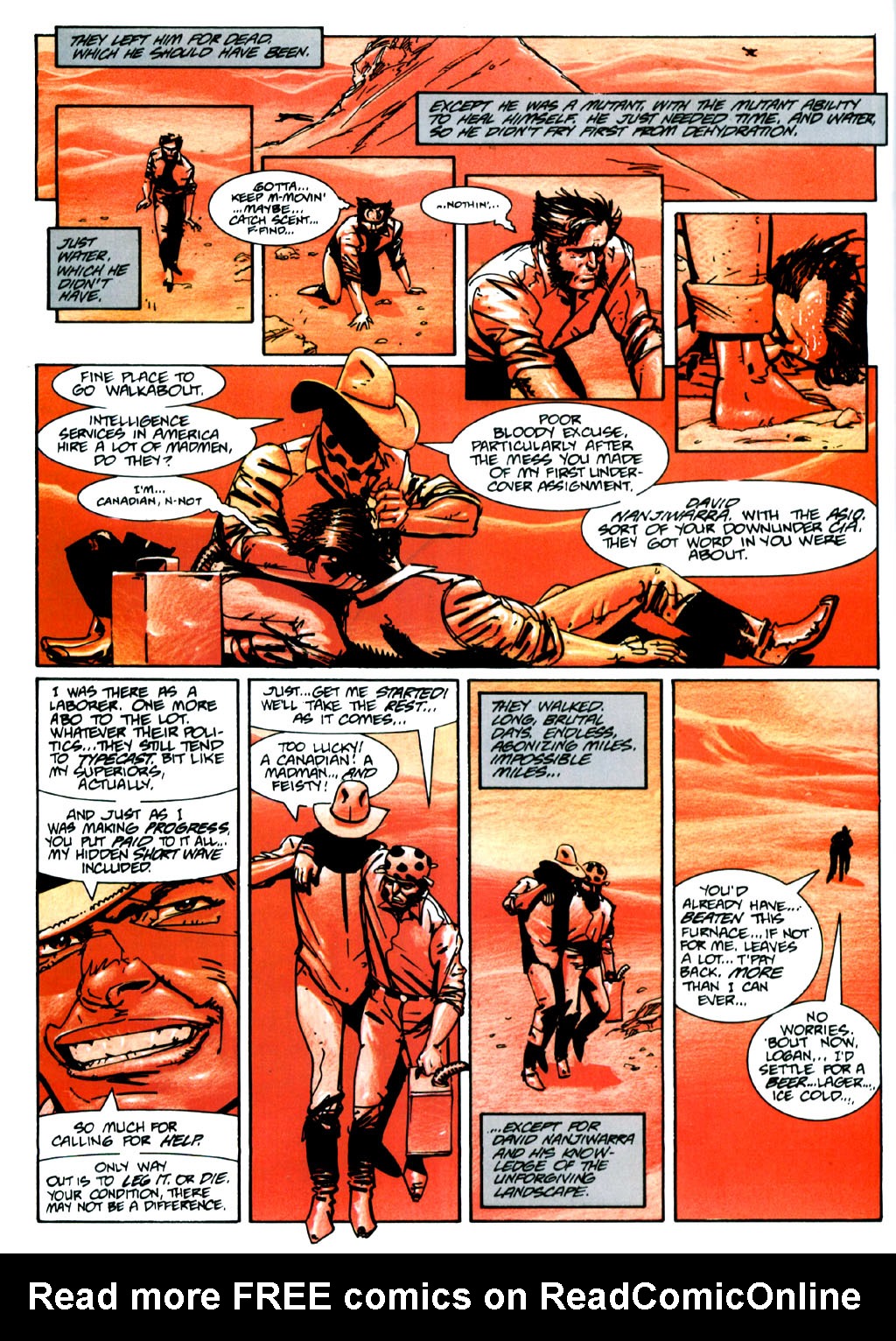 Read online Marvel Graphic Novel comic -  Issue #50 - Wolverine & Nick Fury - The Scorpio Connection - 27