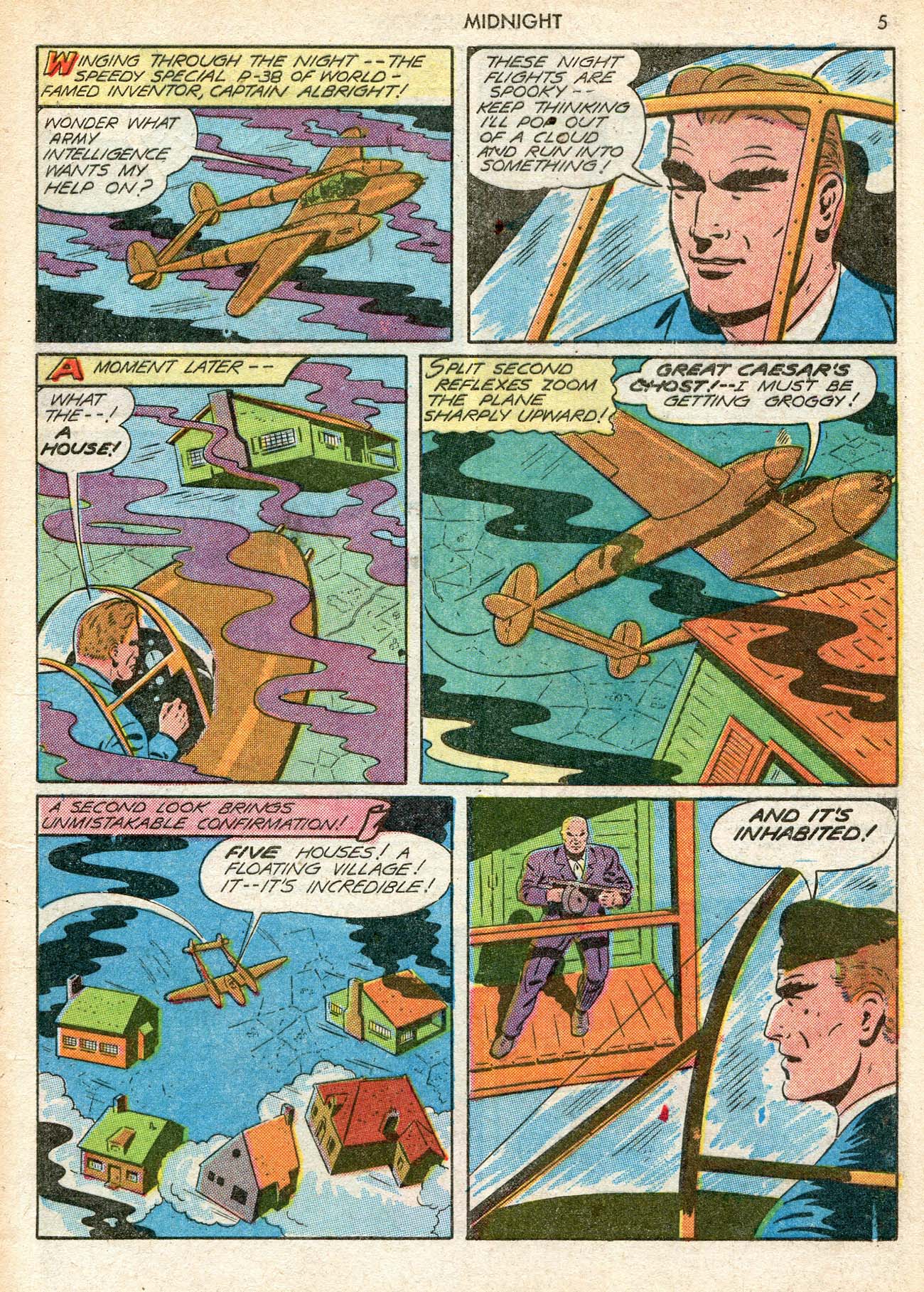 Read online Captain Midnight (1942) comic -  Issue #12 - 5