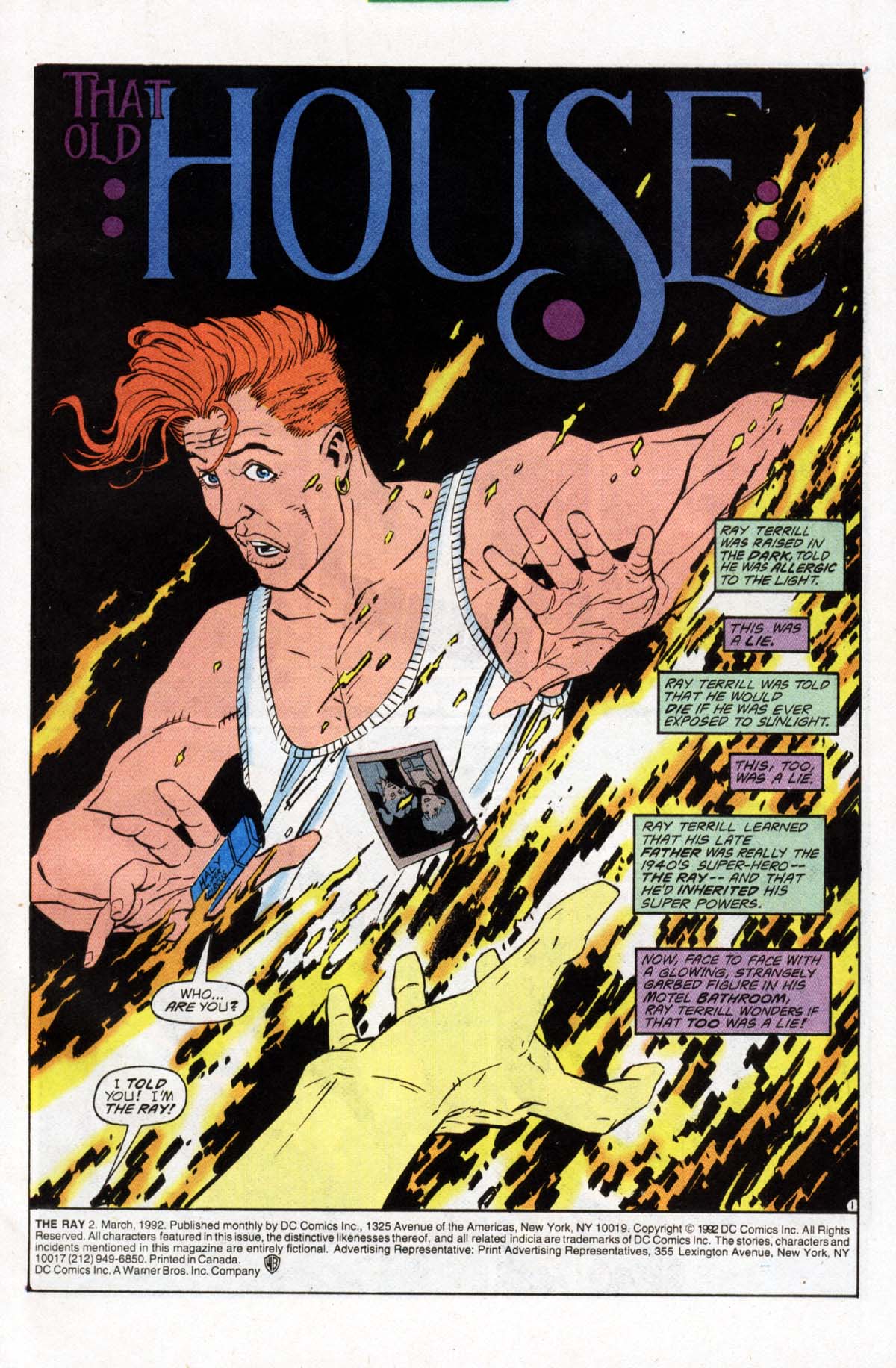 Read online The Ray (1992) comic -  Issue #2 - 3