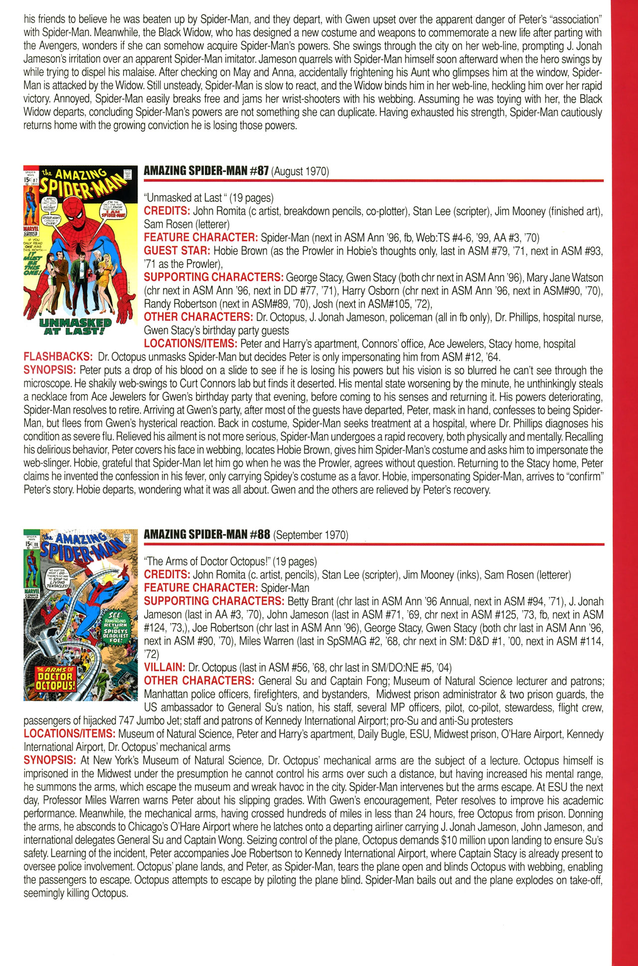 Read online Official Index to the Marvel Universe comic -  Issue #2 - 17