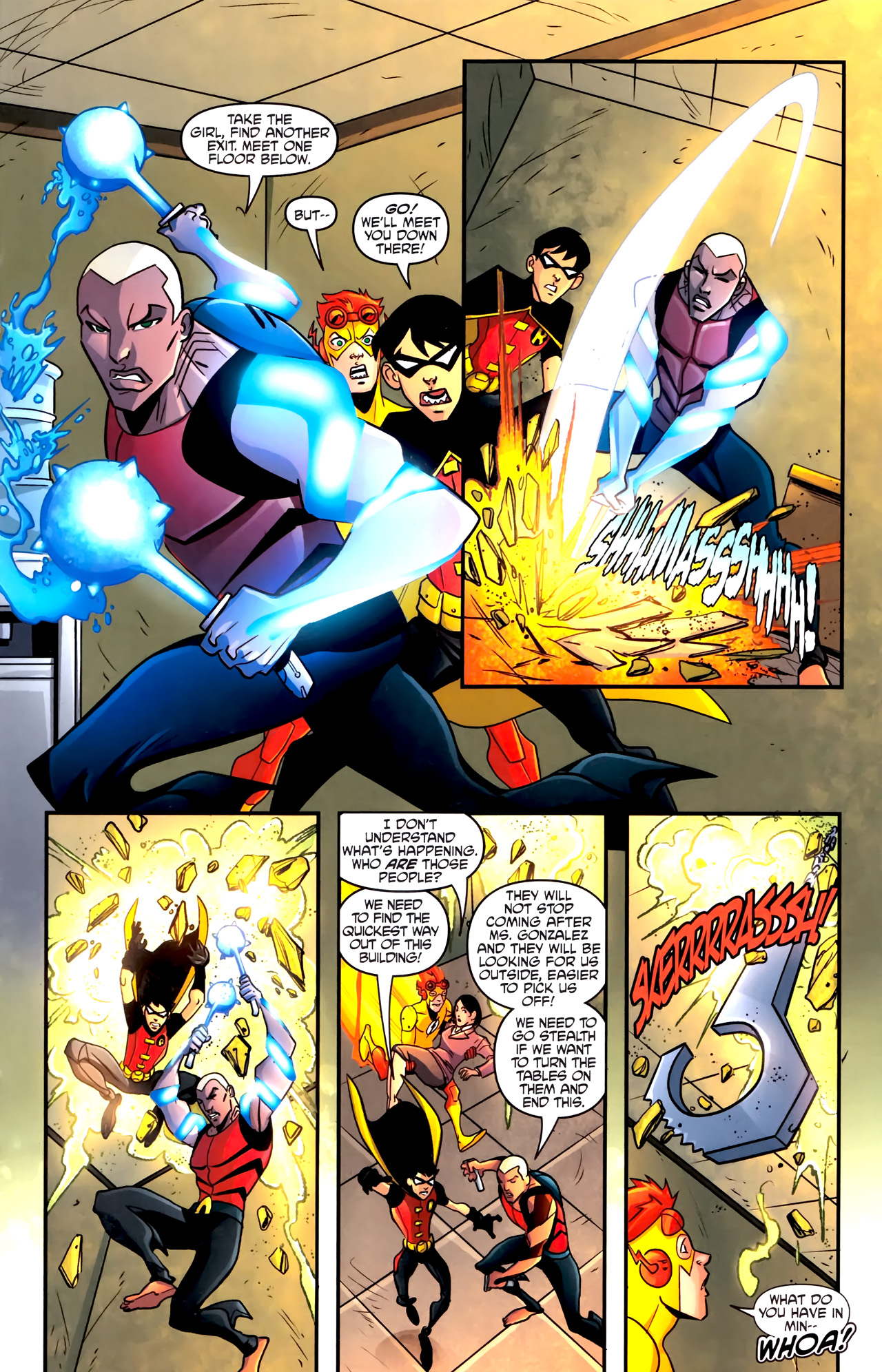 Read online Young Justice (2011) comic - Issue #4