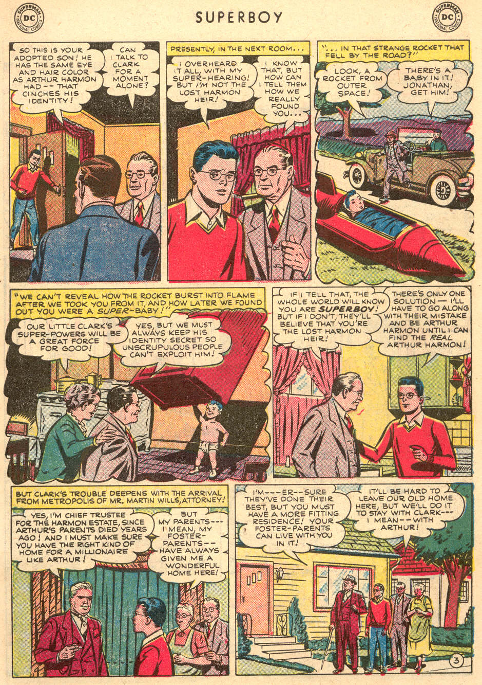 Read online Superboy (1949) comic -  Issue #23 - 4