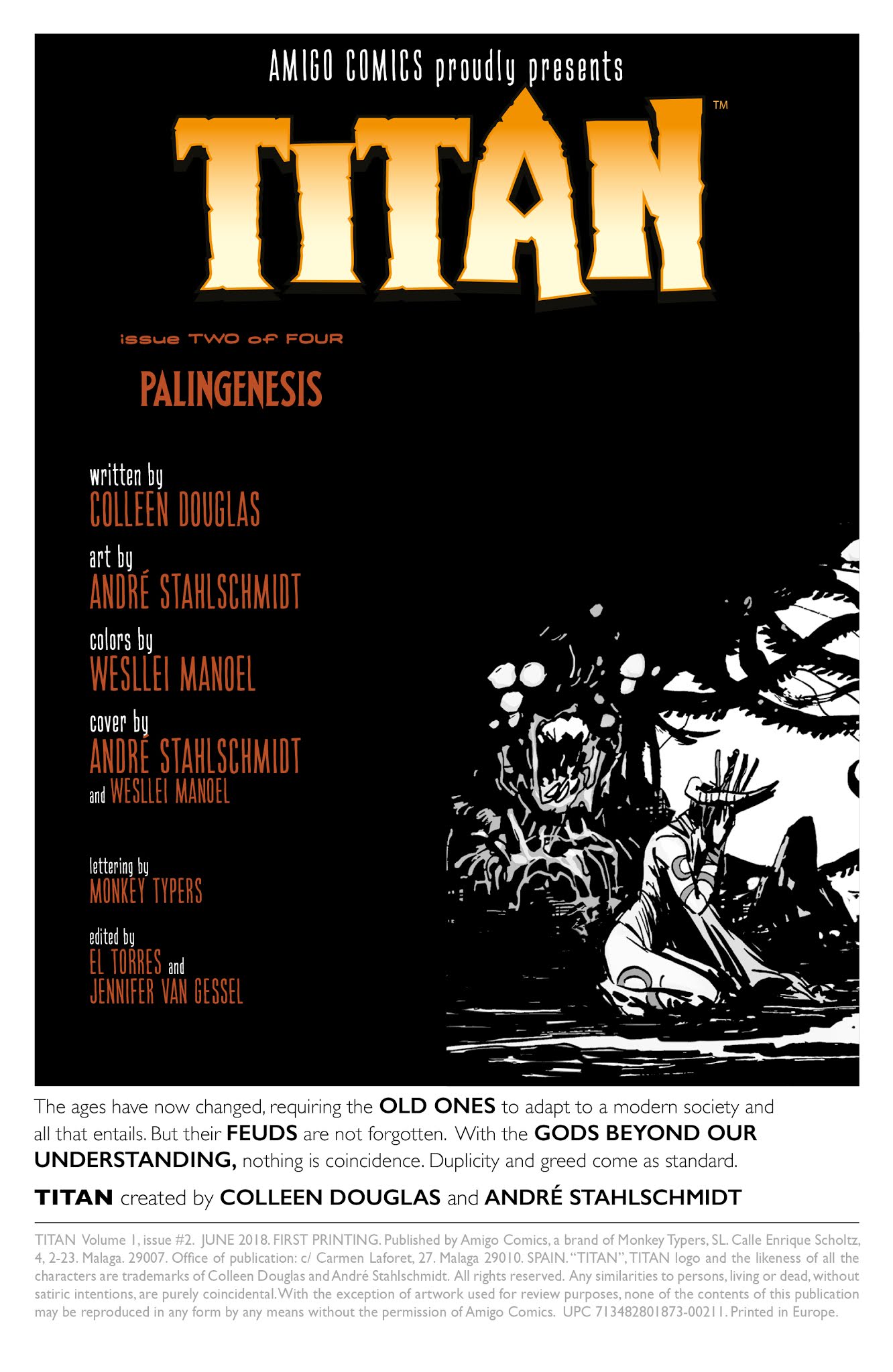 Read online Titan comic -  Issue #2 - 2