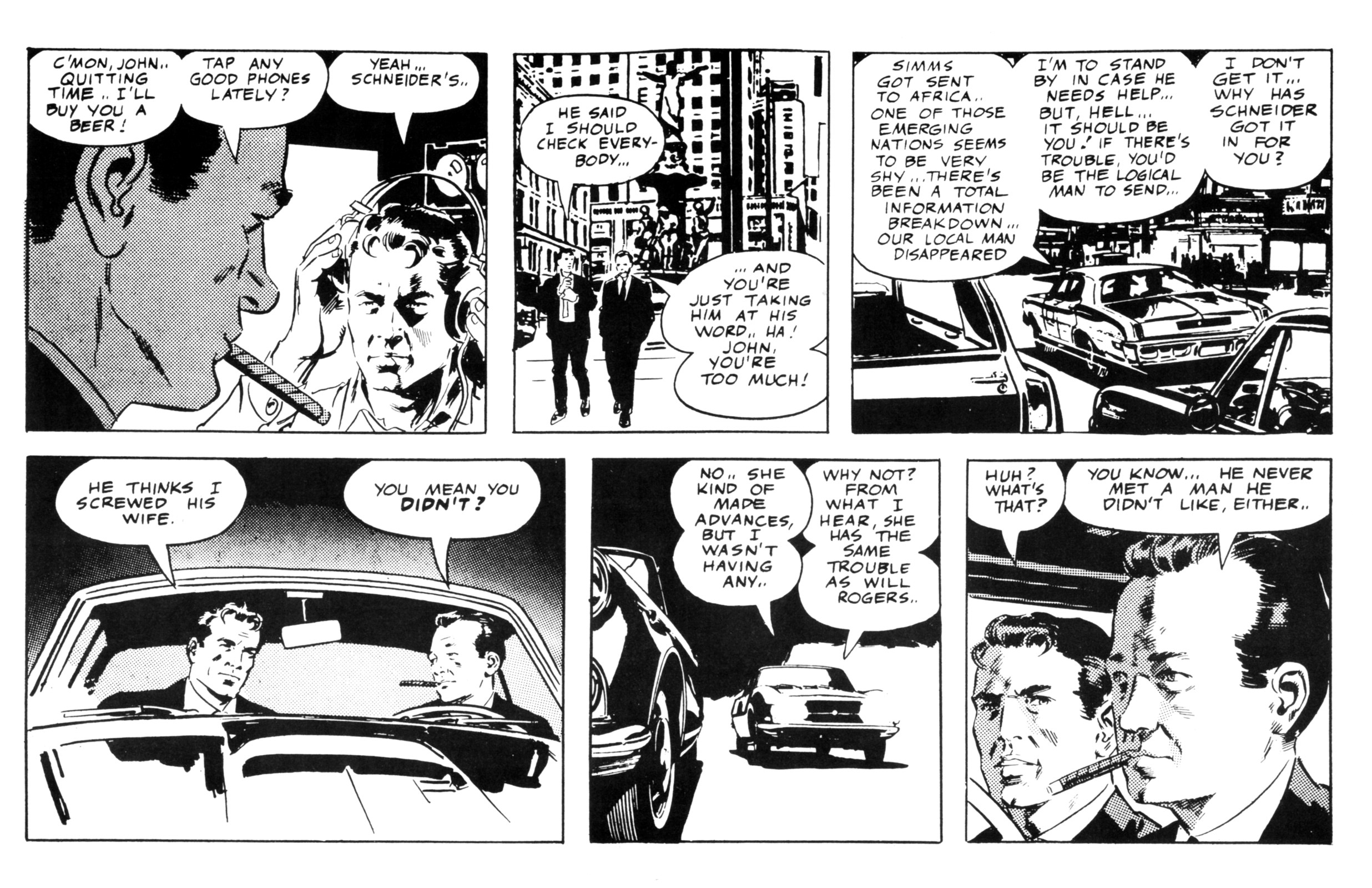 Read online Wallace Wood's Cannon comic -  Issue #7 - 34