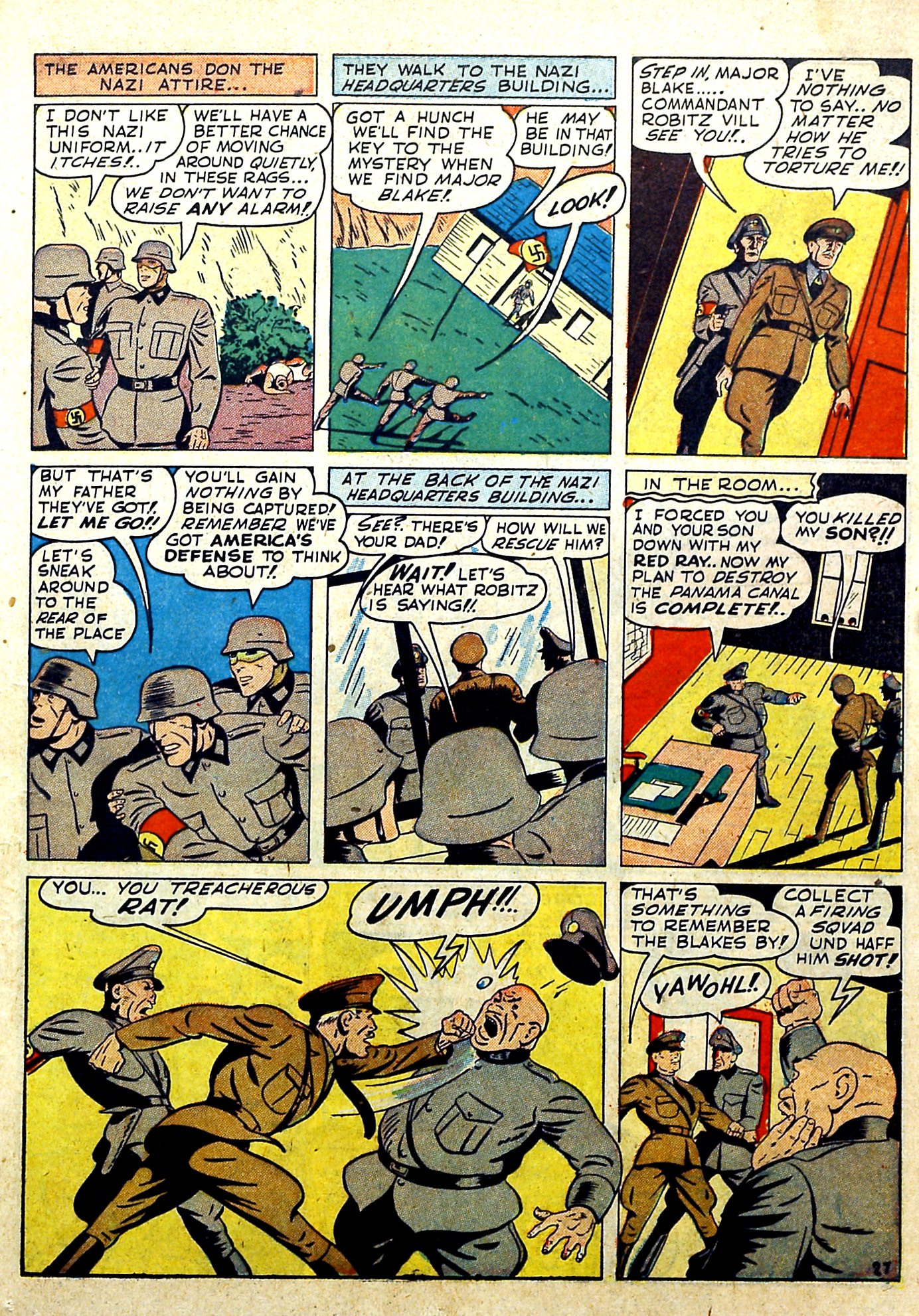 Read online Our Flag Comics comic -  Issue #3 - 28