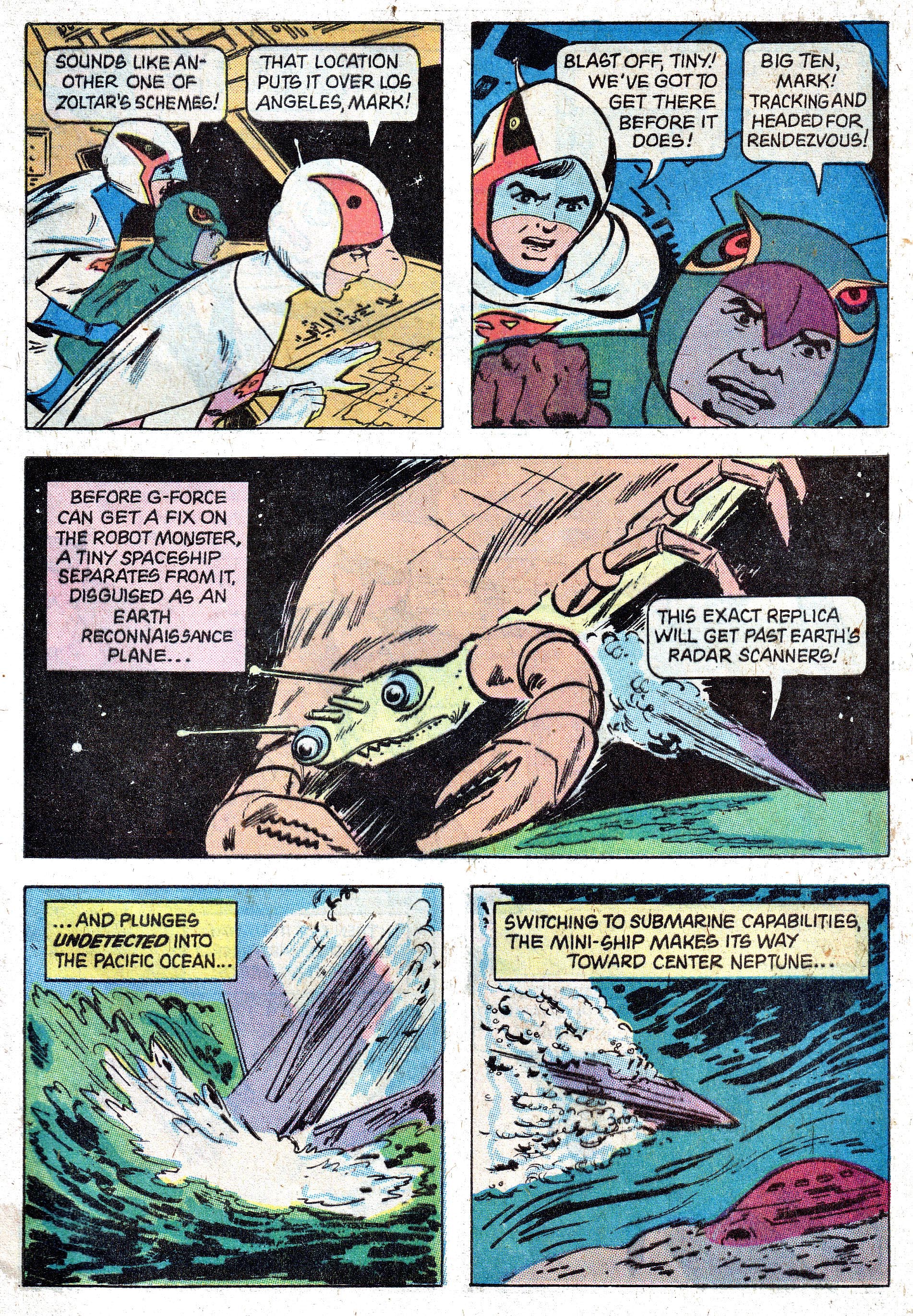 Read online Battle of the Planets (1979) comic -  Issue #1 - 7