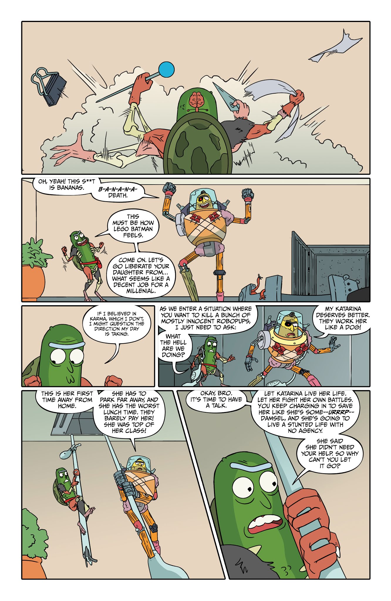 Read online Rick and Morty Presents: The Vindicators comic -  Issue #4 - 27